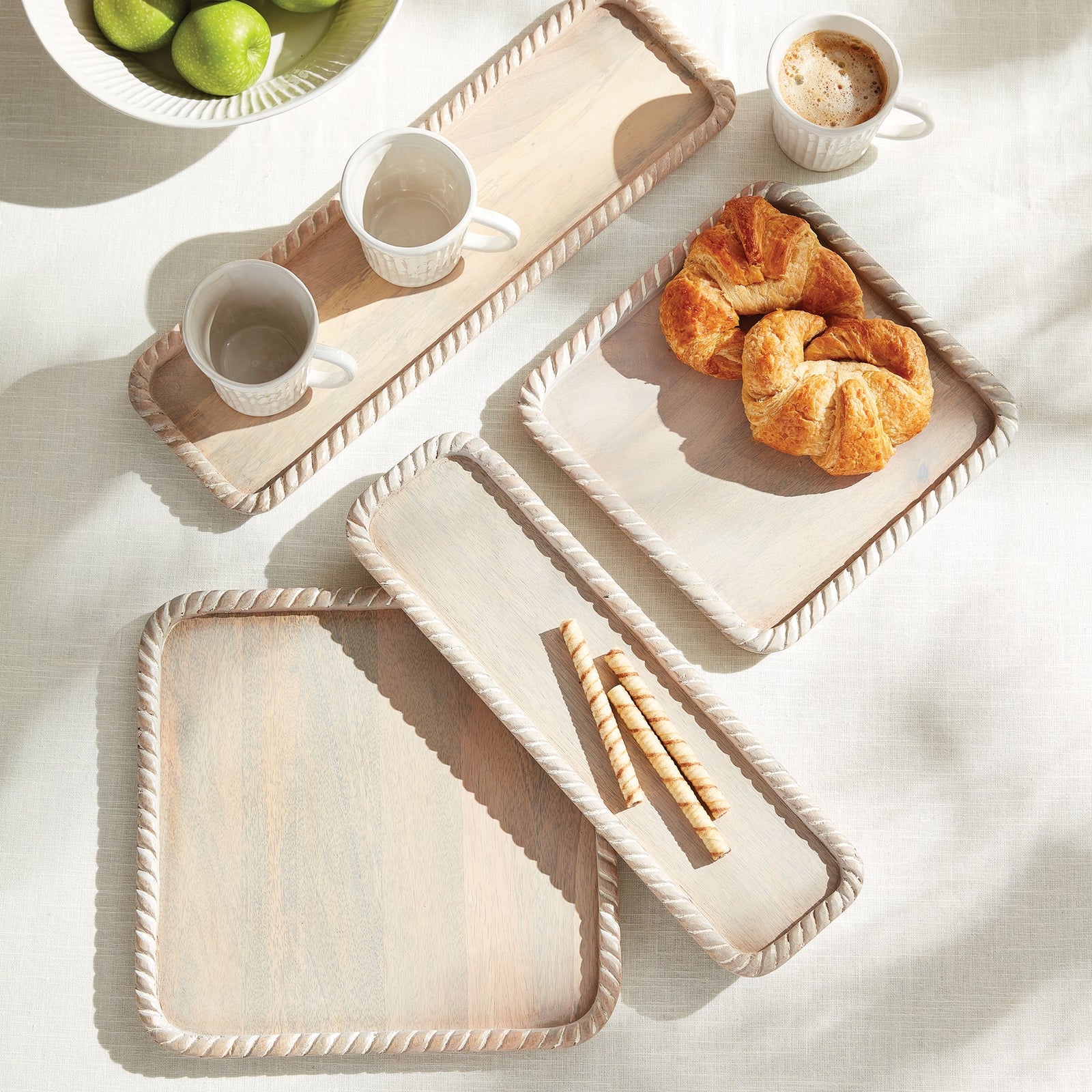 Jaime Square Trays, Set of 2
