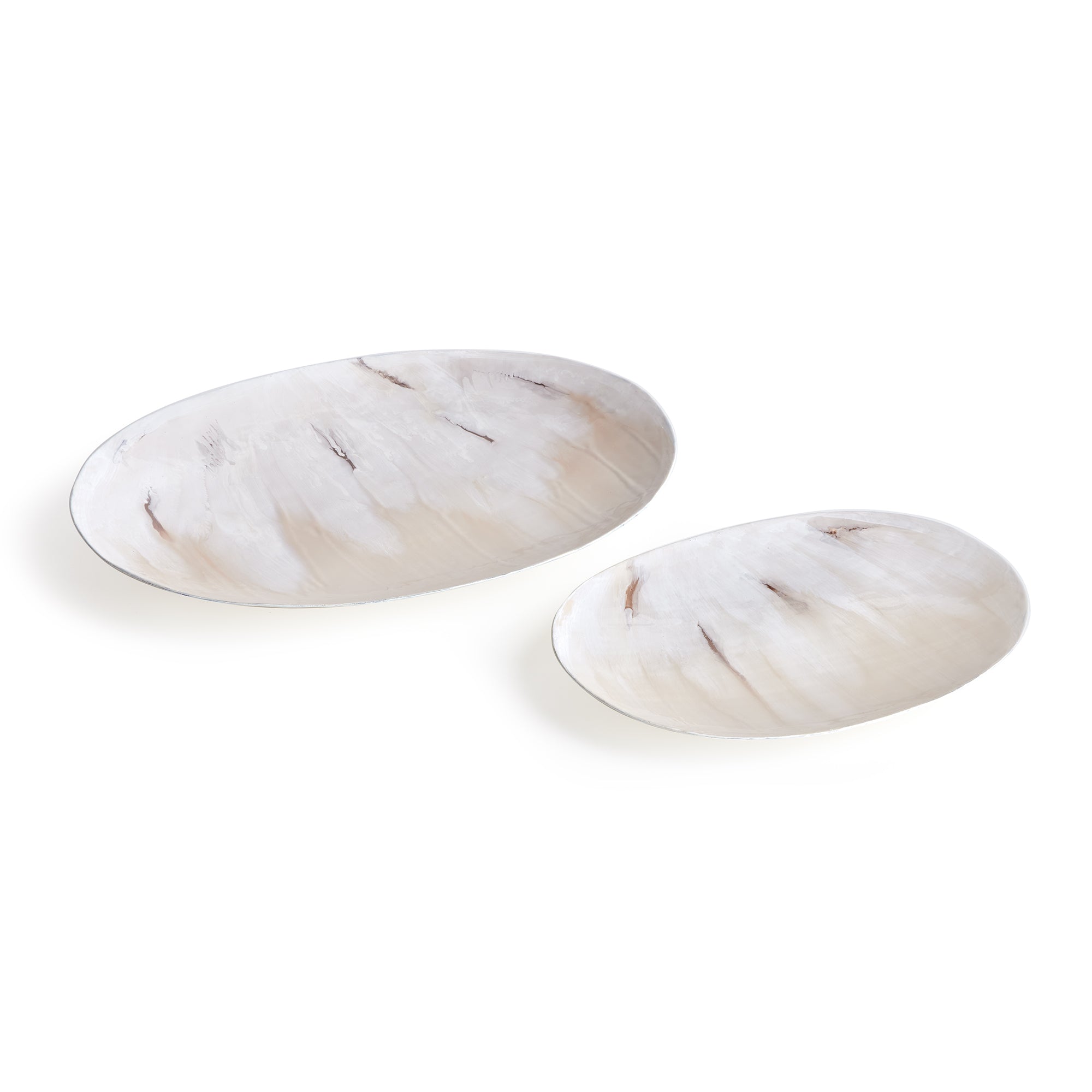 Koro Decorative Plates, Set of 2