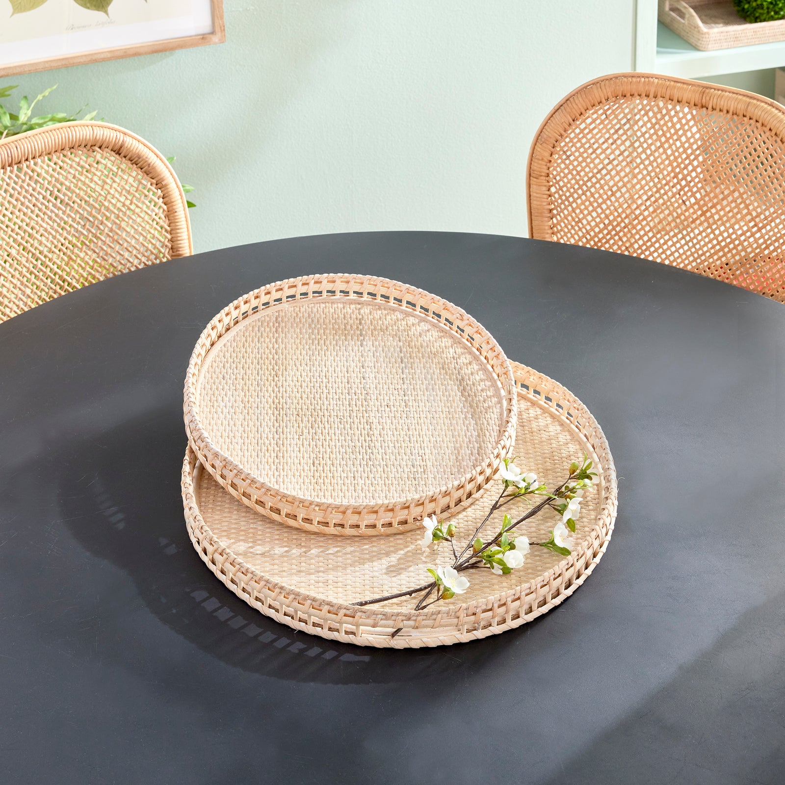 Barron Trays, Set of 2