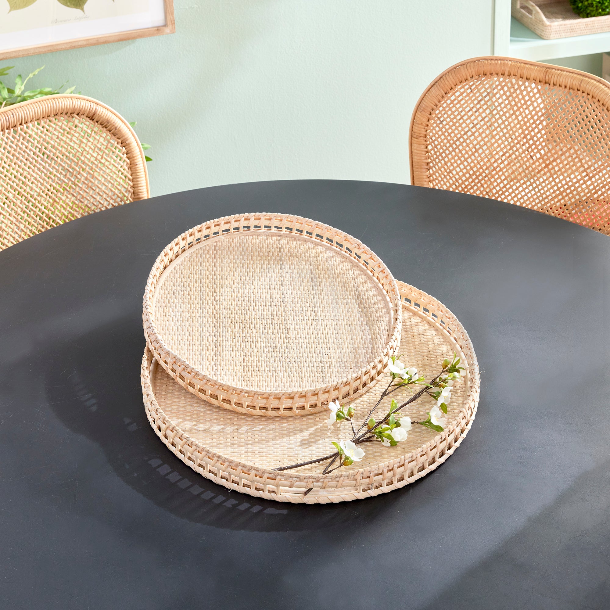 Barron Trays, Set of 2