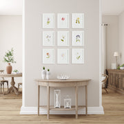 Meadow Flower Petite Prints Set of 9