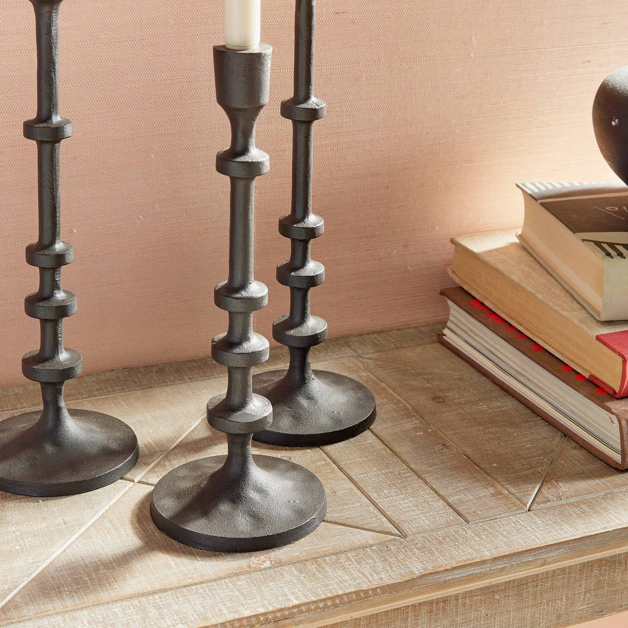 Rowan Taper Candle Holders Set of 3