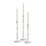 ABACUS TAPER HOLDERS, SET OF 3