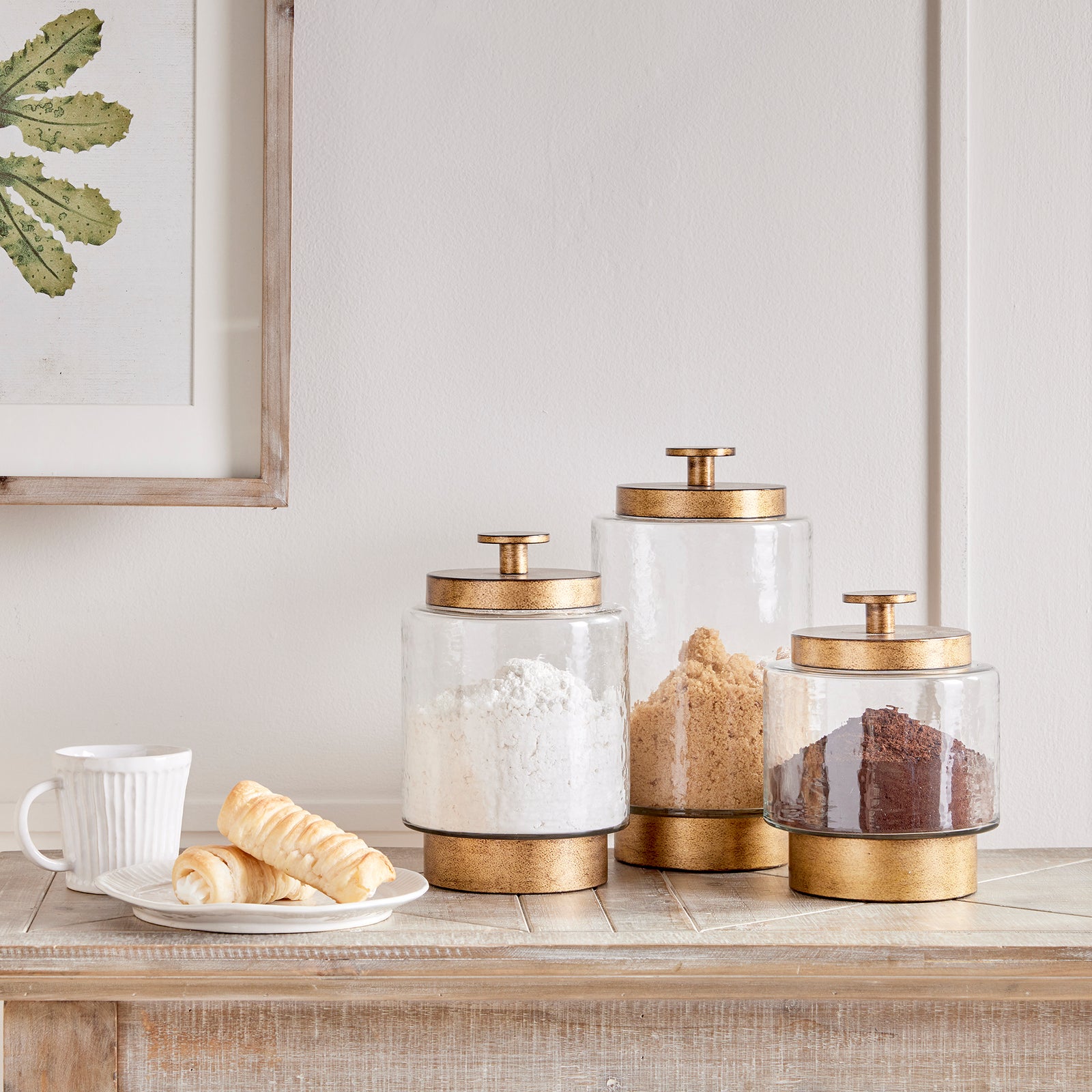 Bralen Canisters, Set of 3