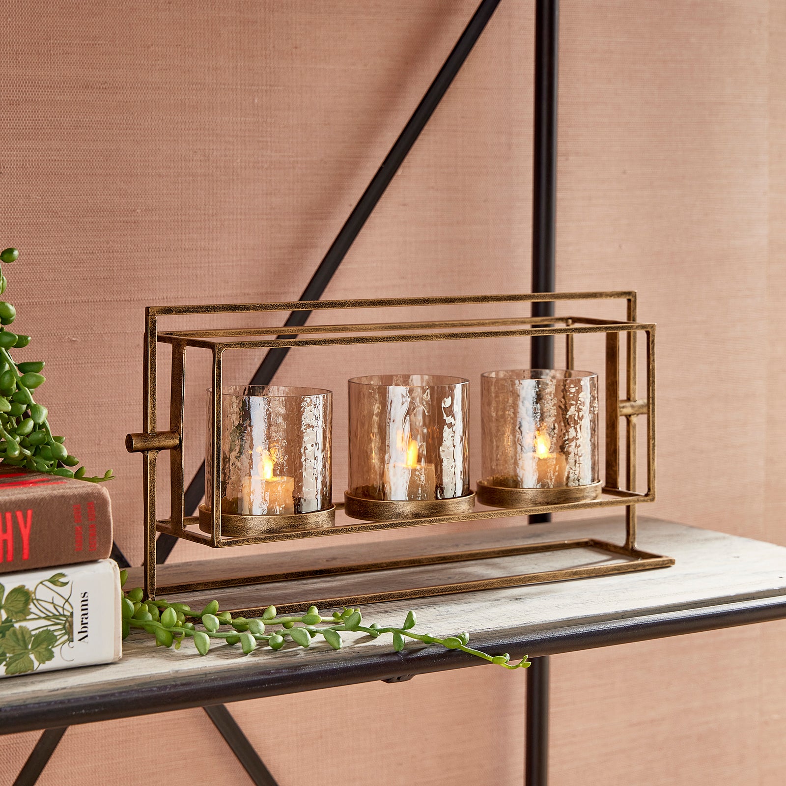 Weslo 3-Candle Hurricane