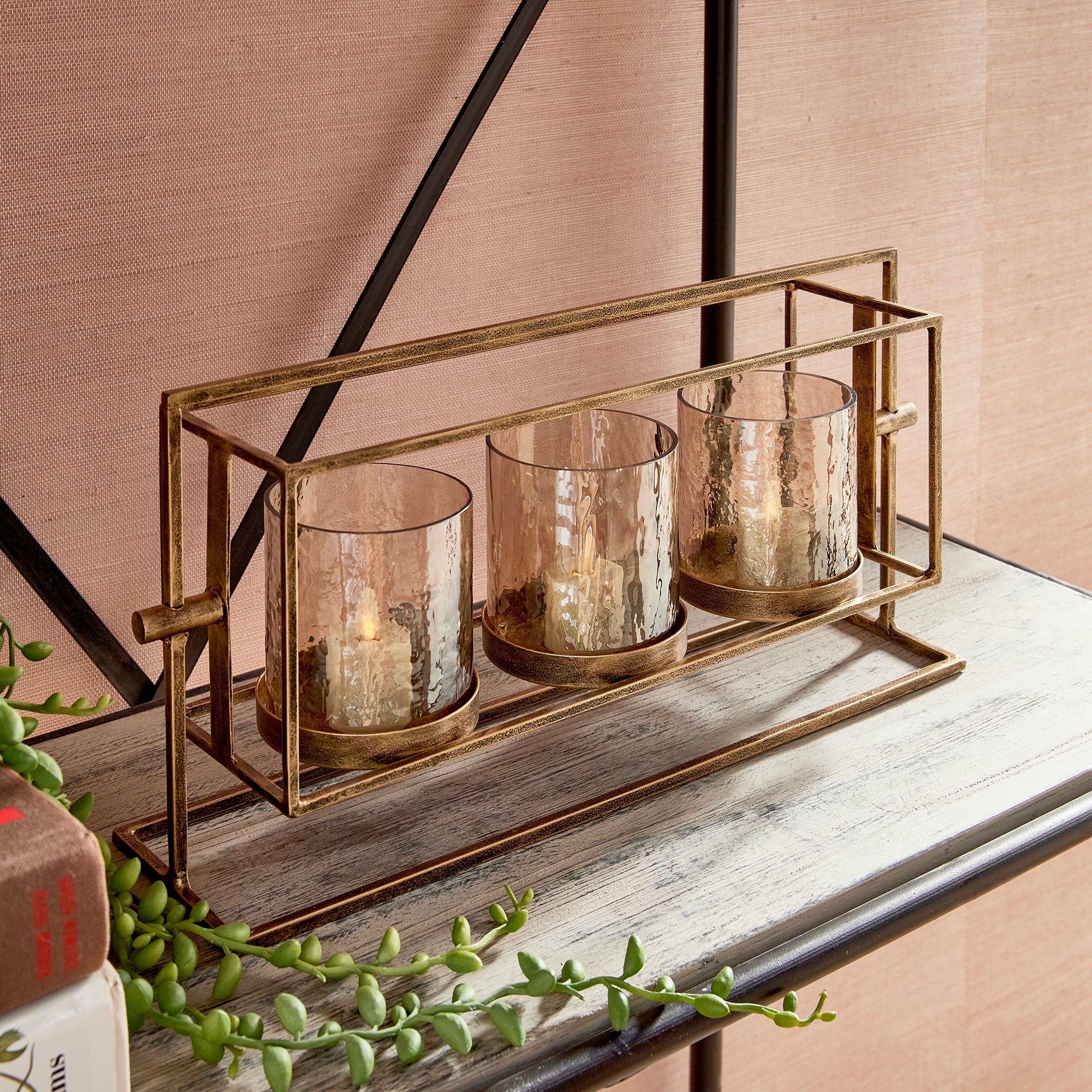 Weslo 3-Candle Hurricane