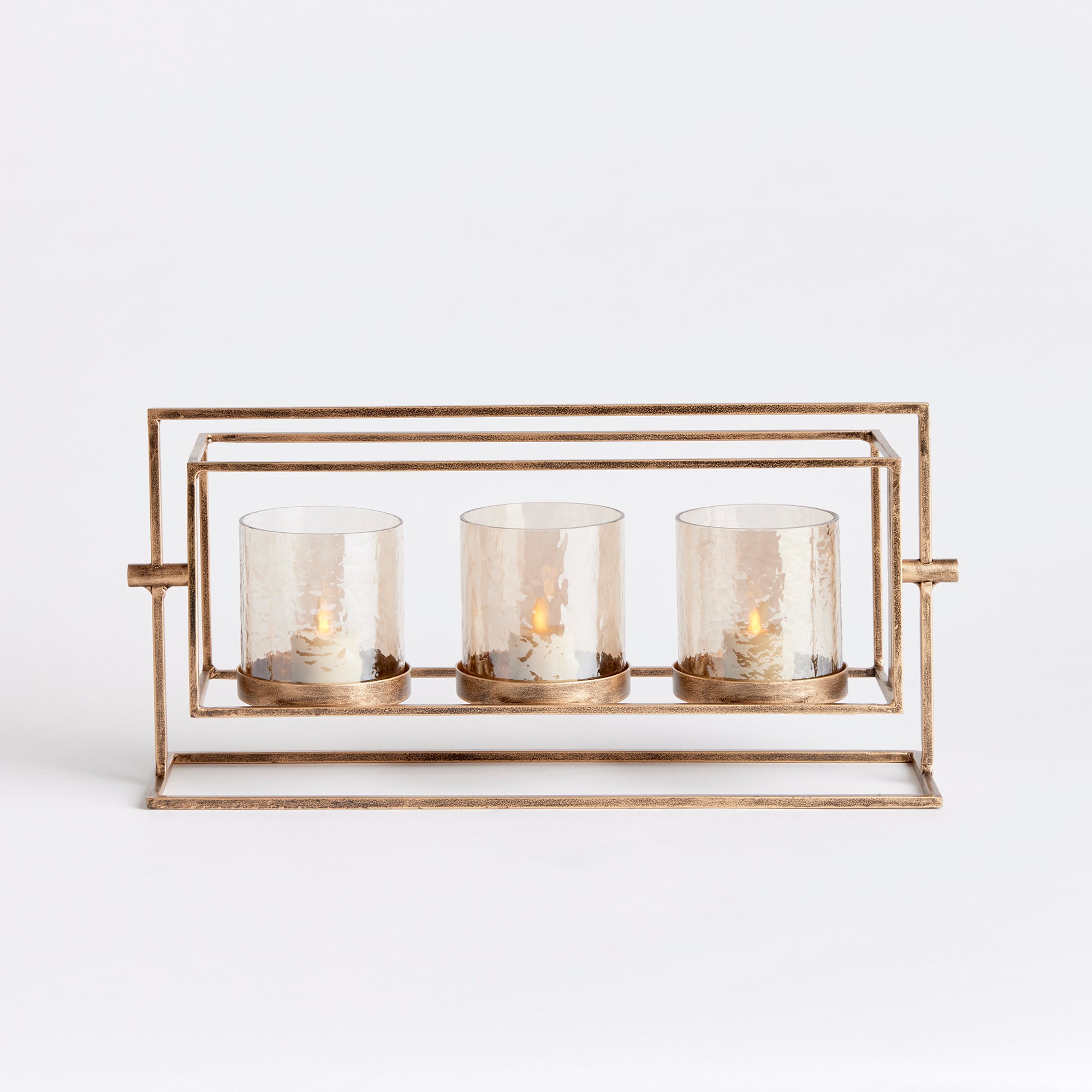 Weslo 3-Candle Hurricane