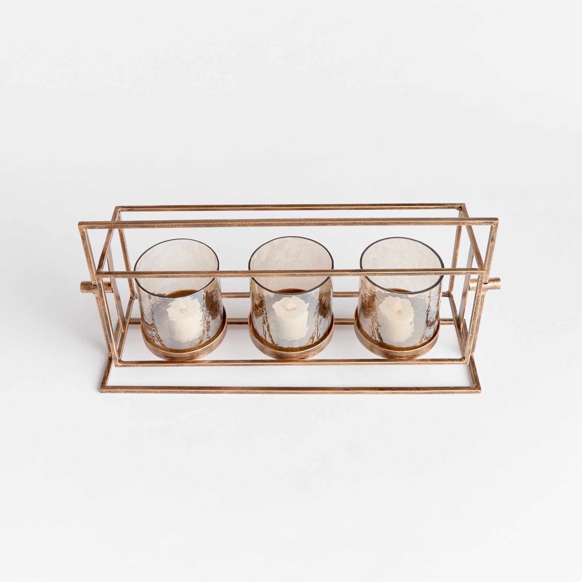 Weslo 3-Candle Hurricane