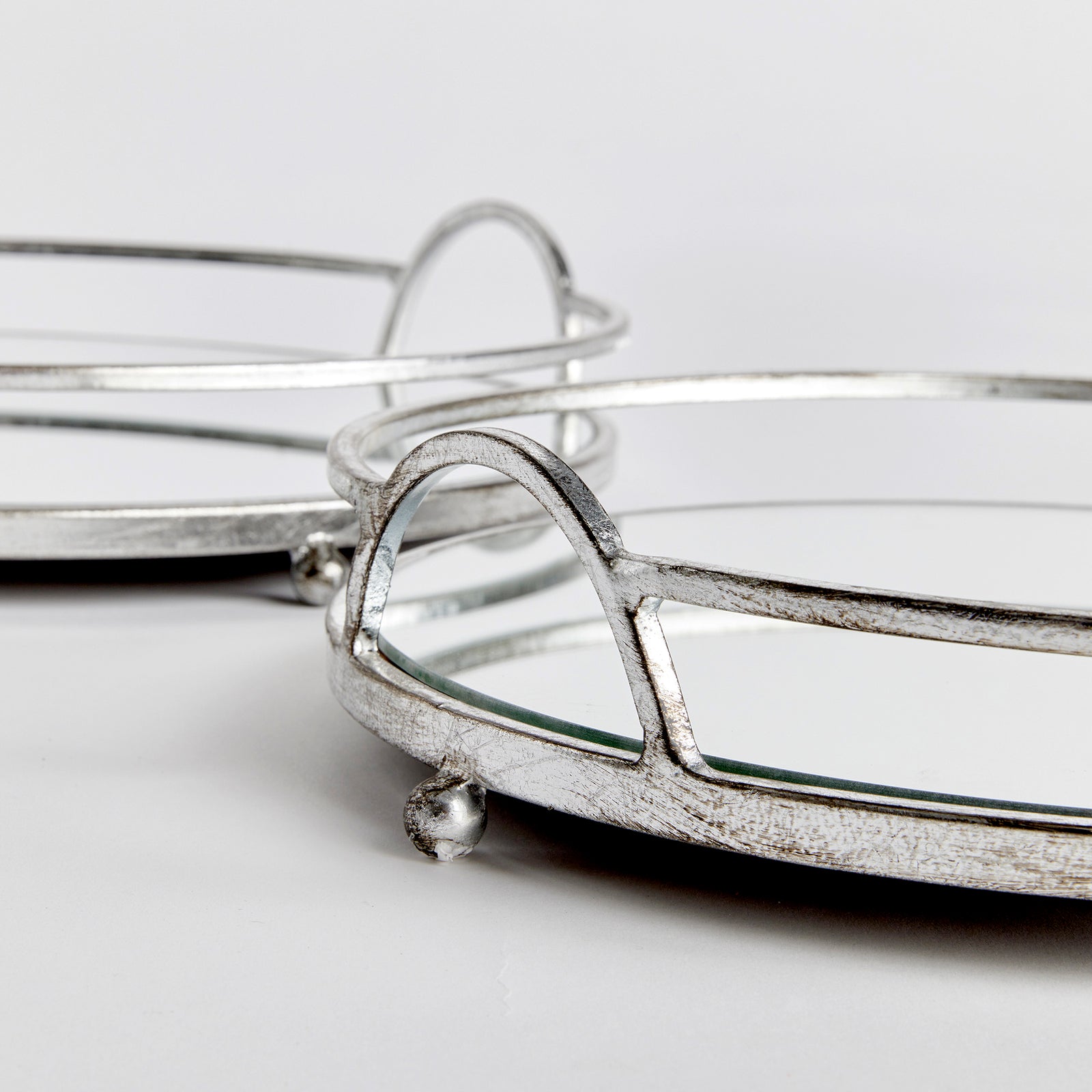 Rowan Mirrored Trays Set of 2