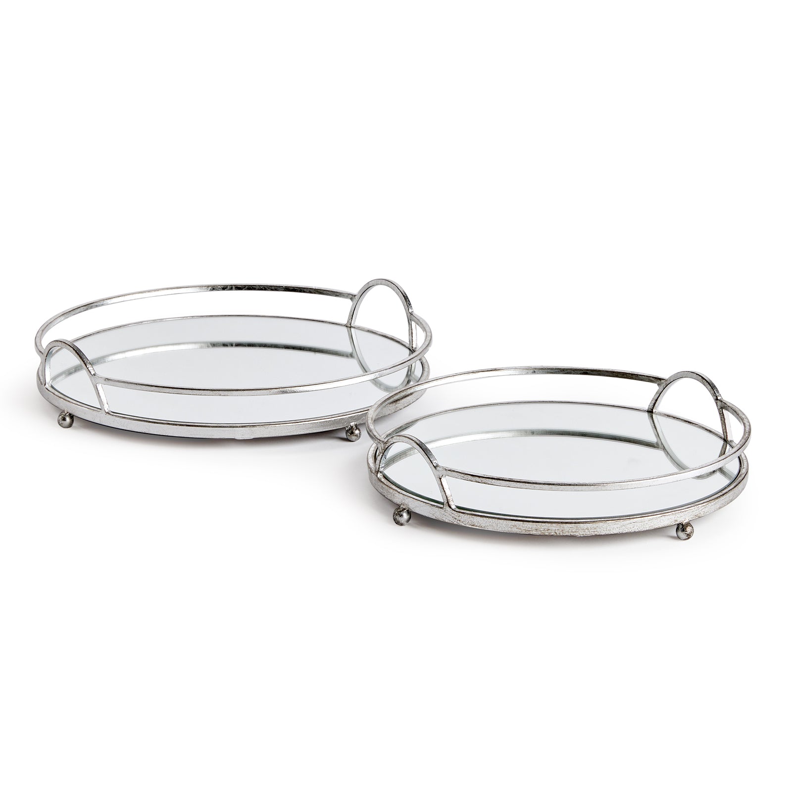 Rowan Mirrored Trays Set of 2