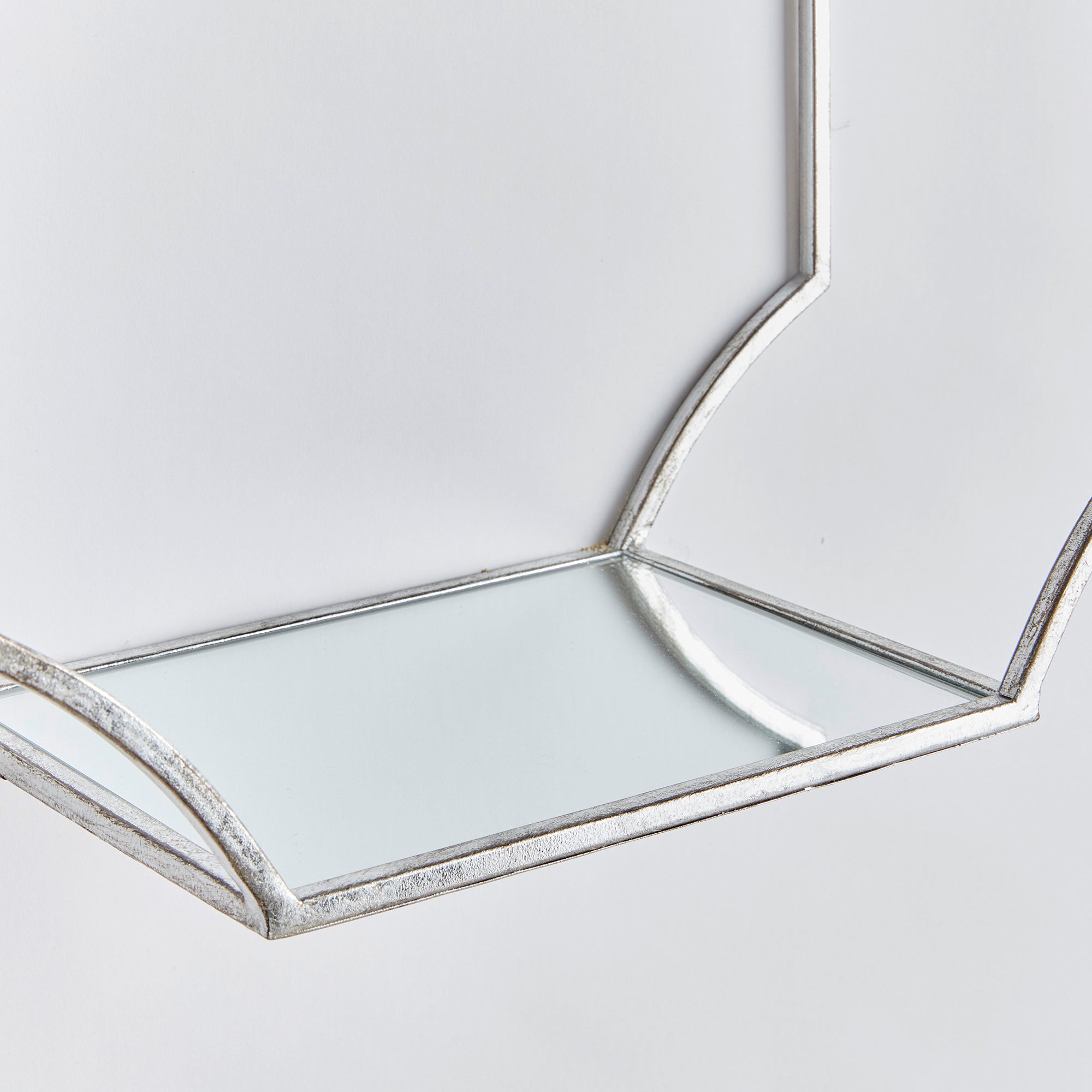 Rowan Mirrored Wall Shelves Set of 3