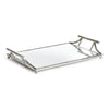 Dani Mirrored Tray with Handles