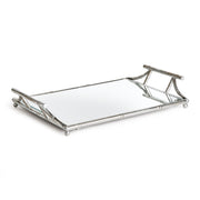 Dani Mirrored Tray with Handles