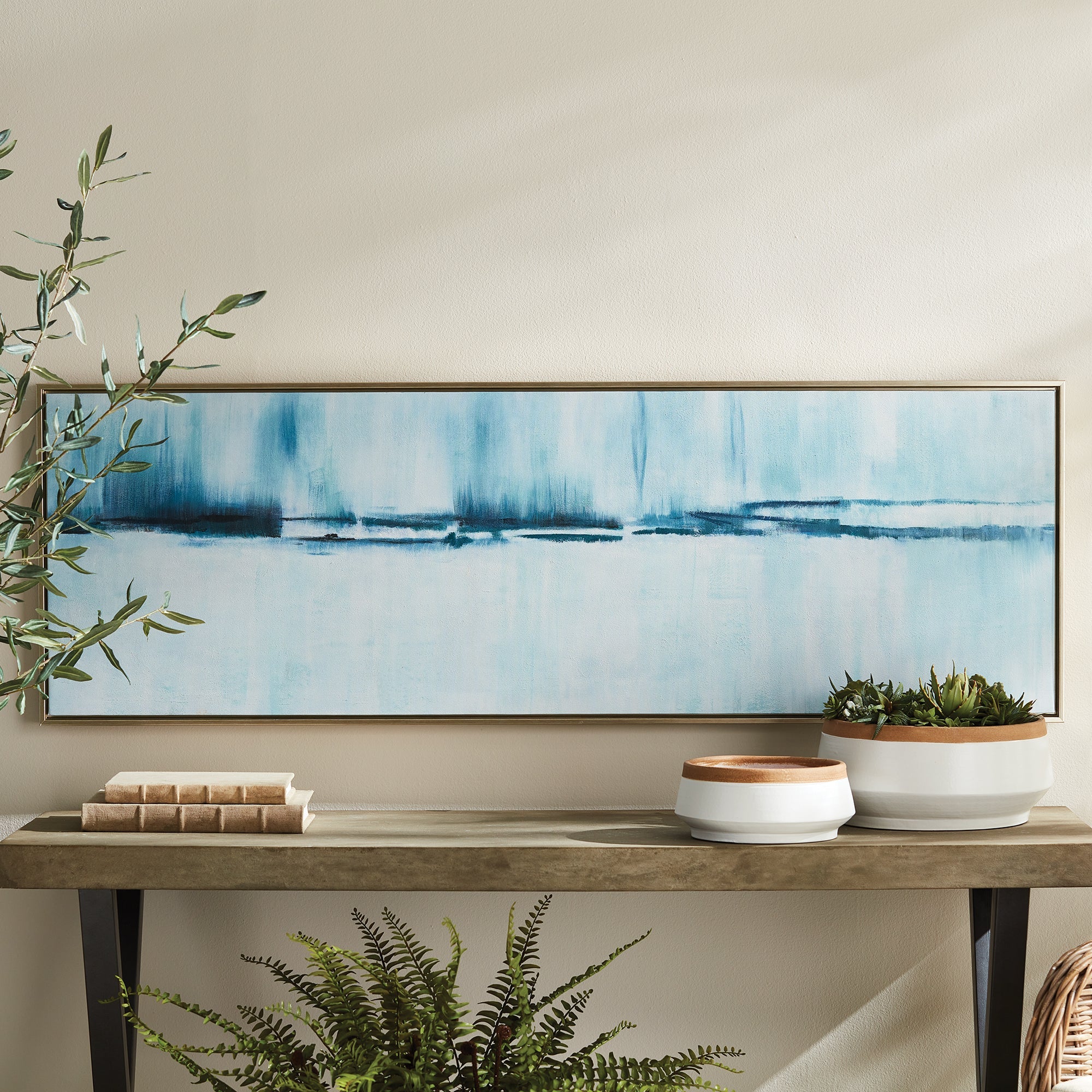 Blue Horizon Abstract