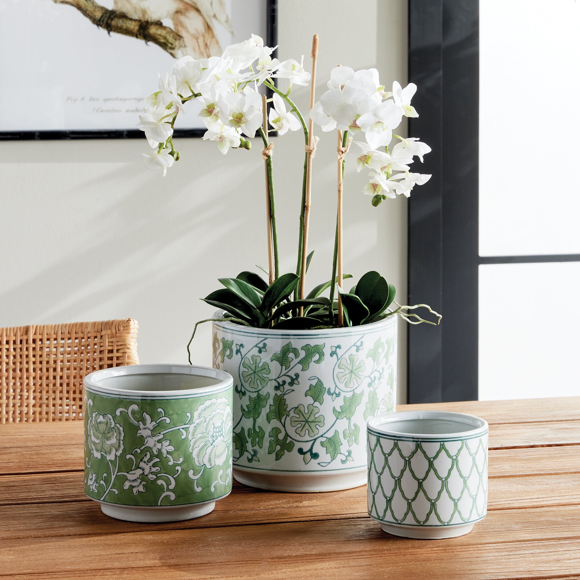 Julie Cylinder Pots, Set of 3