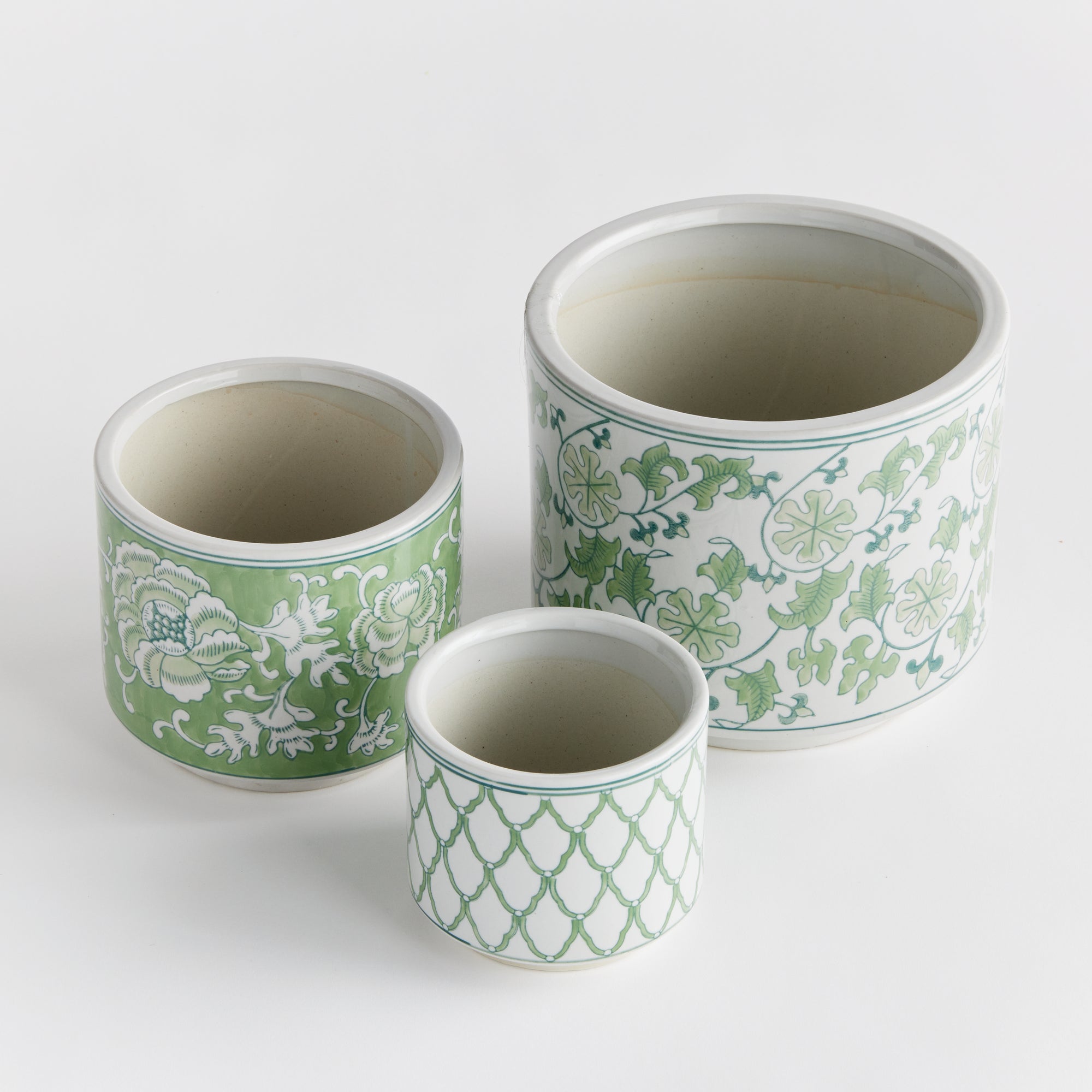 Julie Cylinder Pots, Set of 3