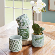Julie Mini Cylinder Pots, Set of 4