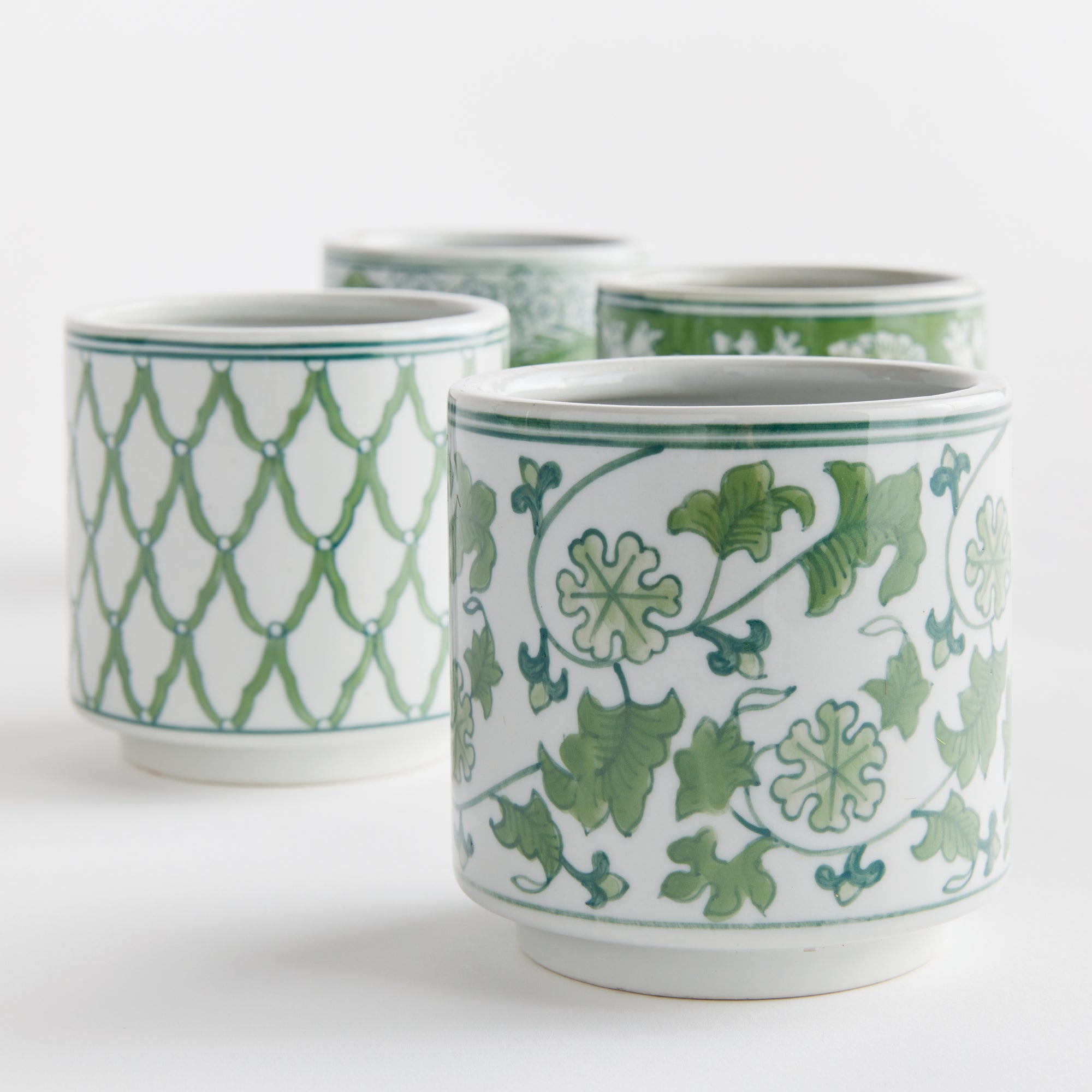 Julie Mini Cylinder Pots, Set of 4