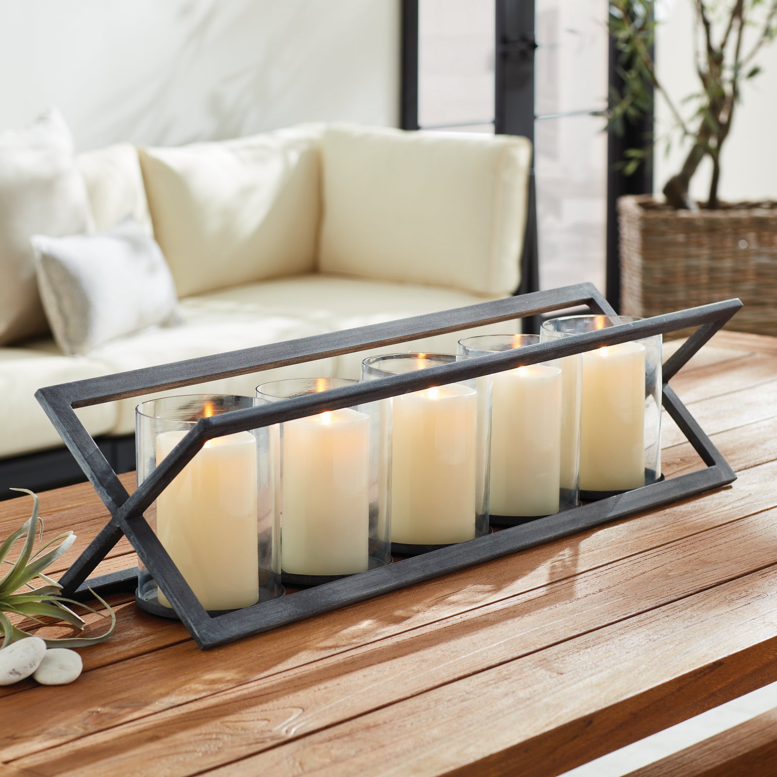 Bexley 5-Pillar Candleholder