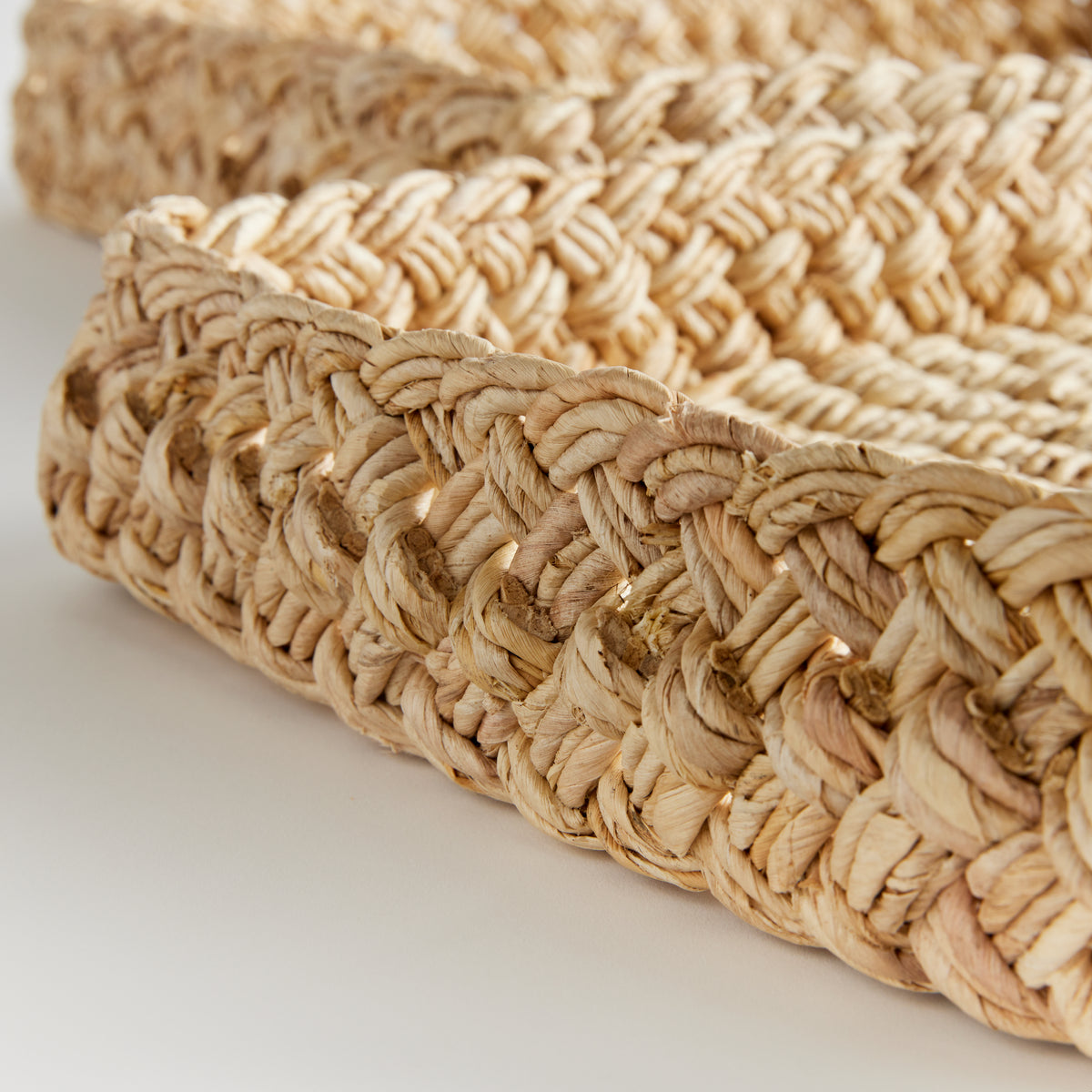 Aerin Braided Rectangular Trays Set of 2