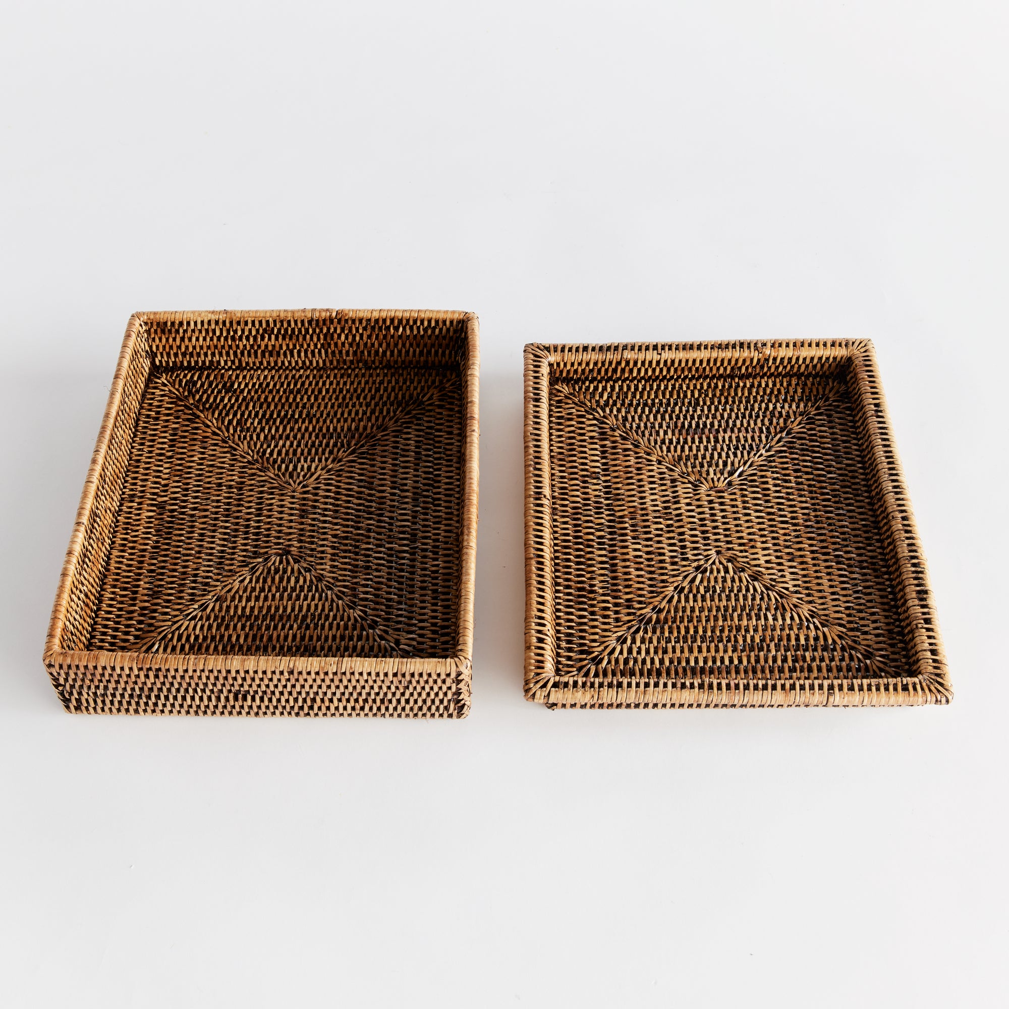 Zoe Rattan Lidded Letter Box