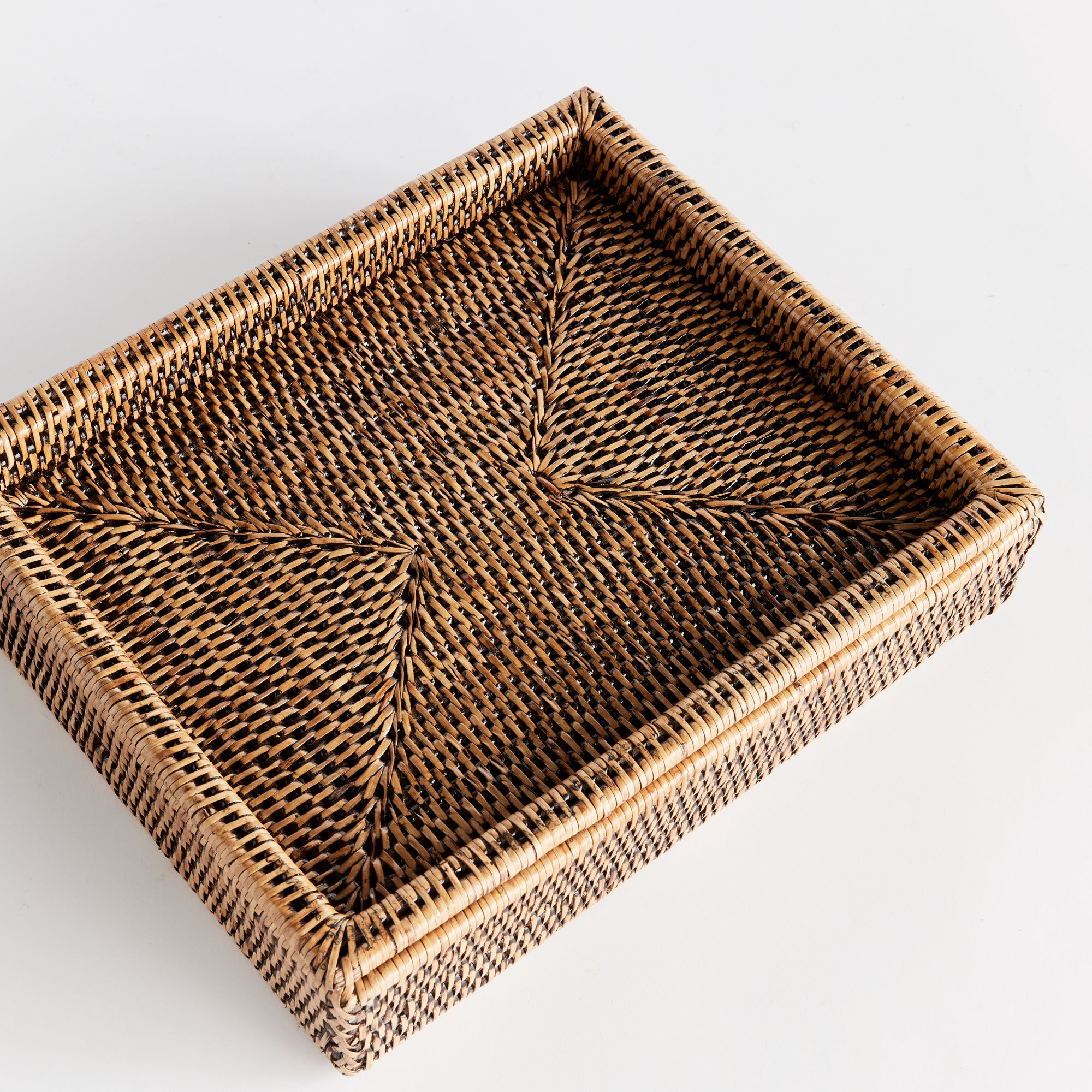Zoe Rattan Lidded Letter Box