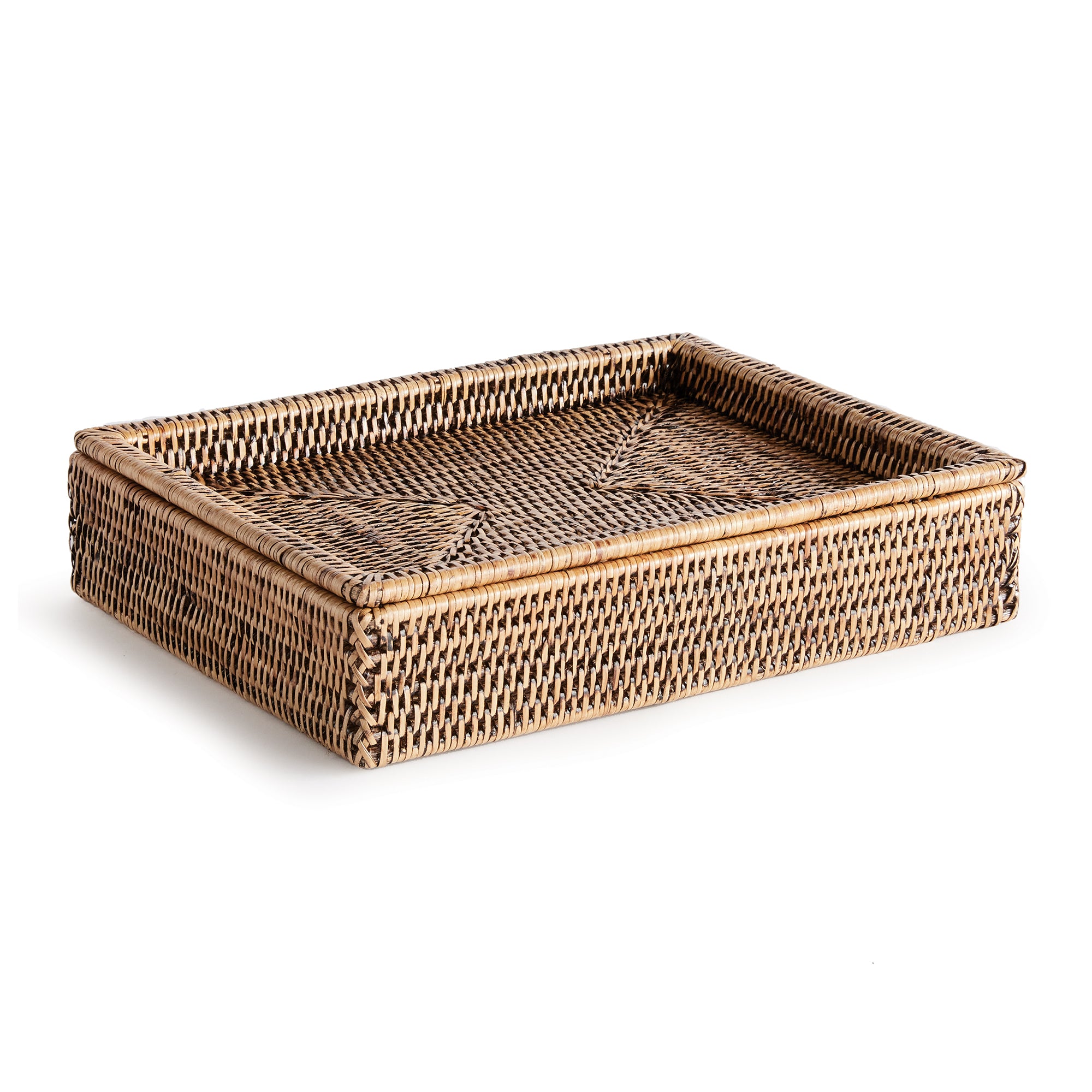 Zoe Rattan Lidded Letter Box