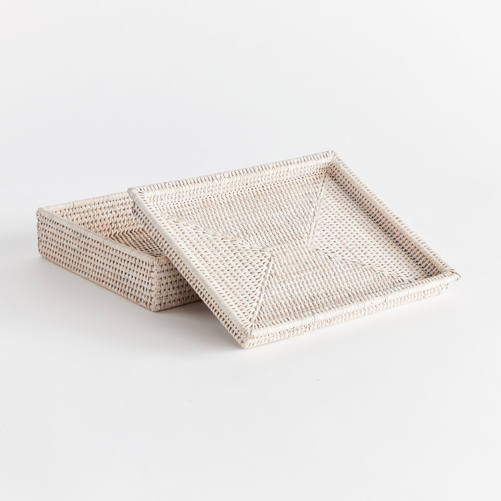 Zoe Rattan Lidded Letter Box