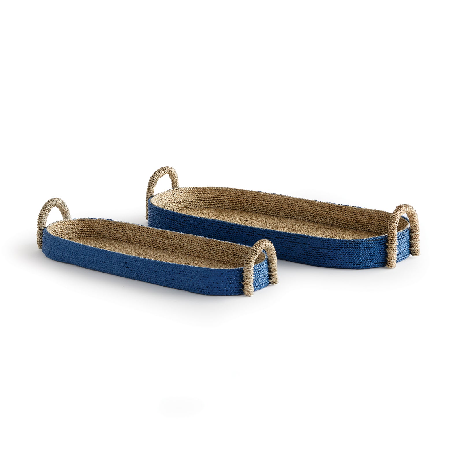 Elowen Seagrass Long Oval Baskets Set of 2