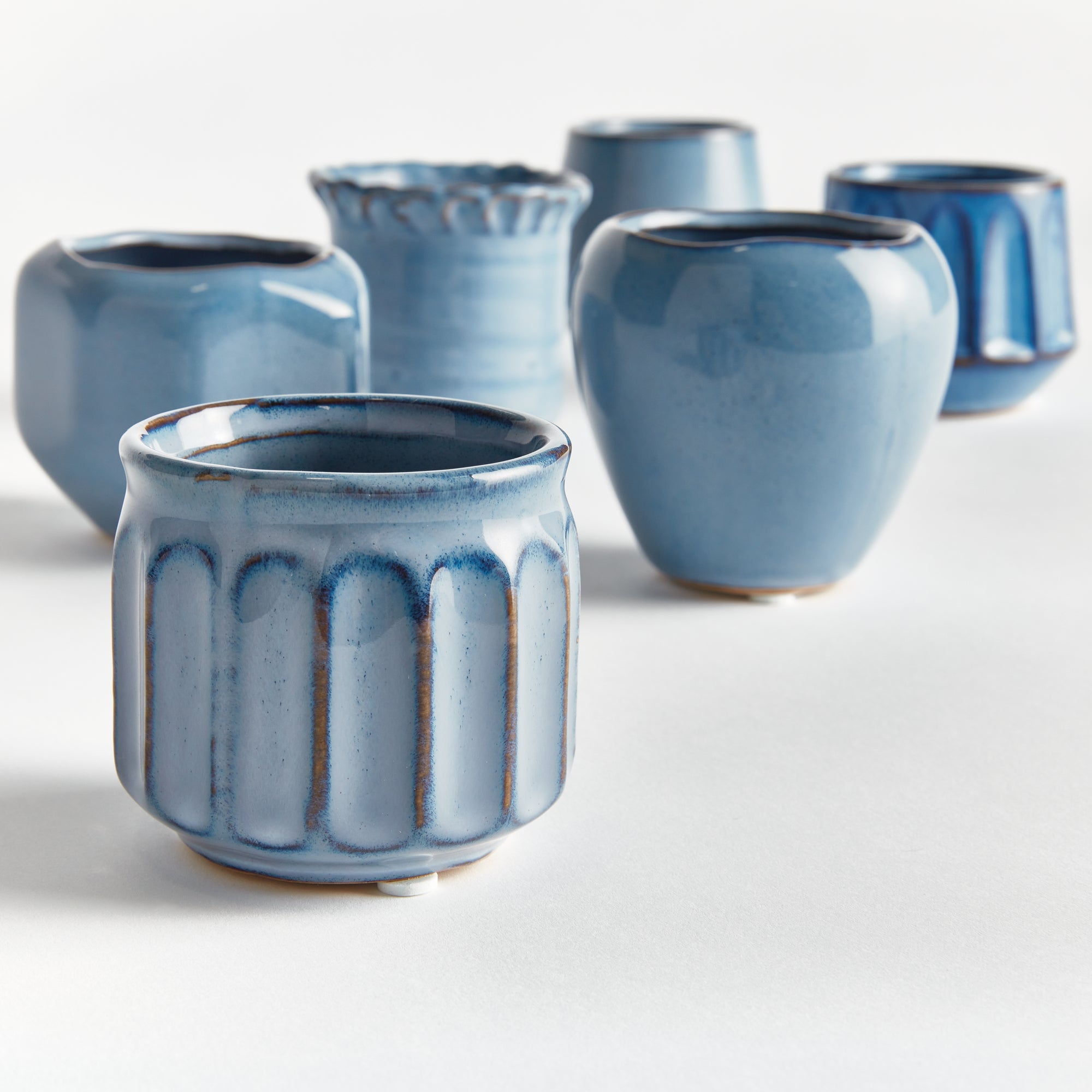 Dolly Mini Pots, Set of 6