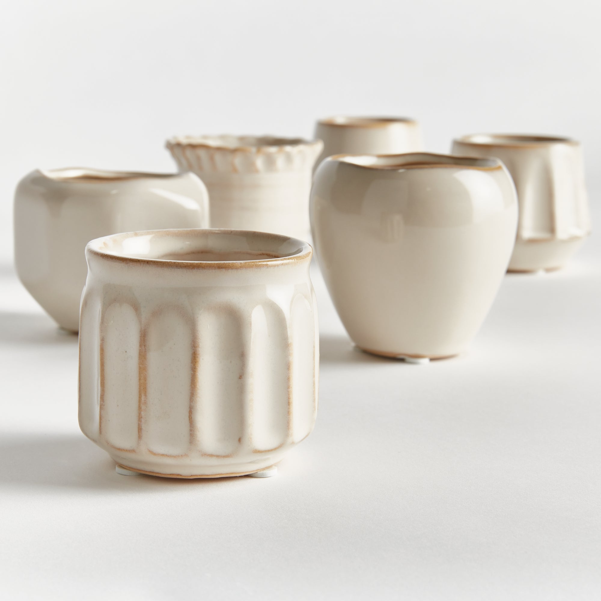Dolly Mini Pots, Set of 6