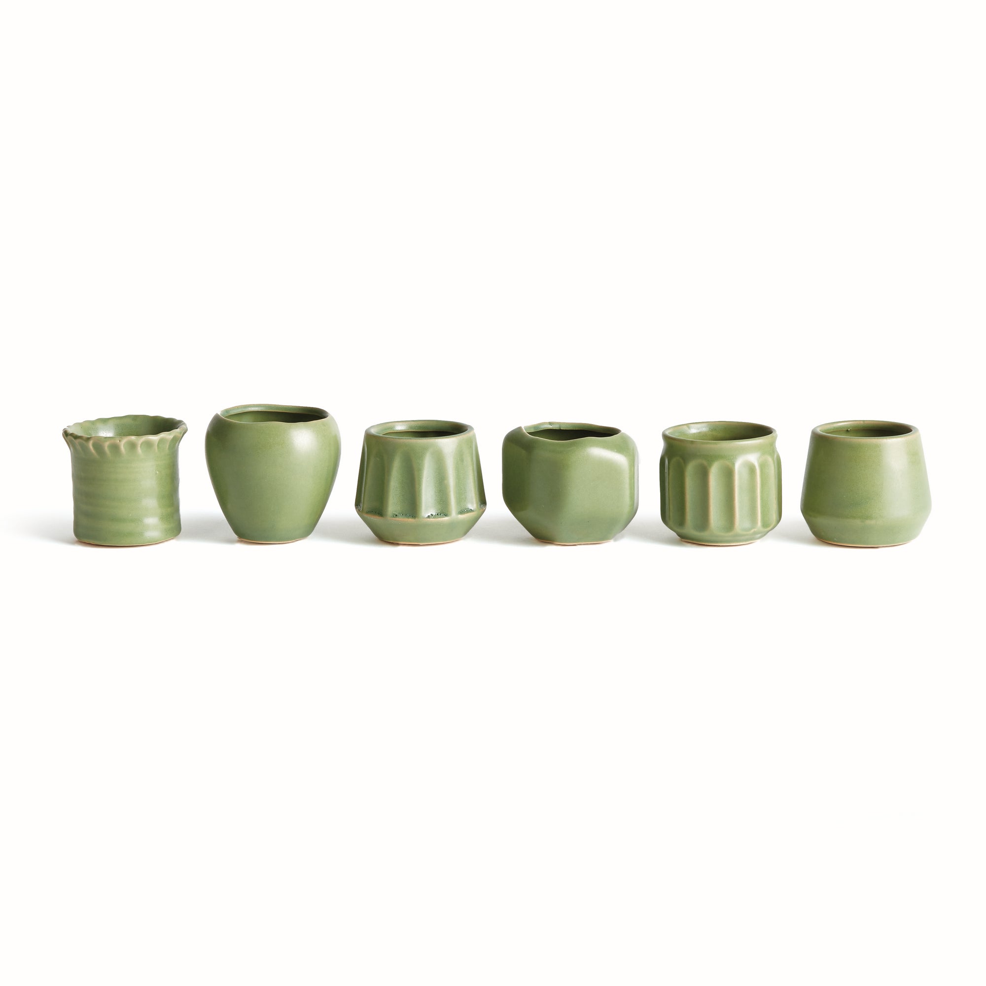 Dolly Mini Pots, Set of 6