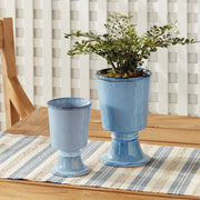 Zara Footed Plant Pots Set of 2