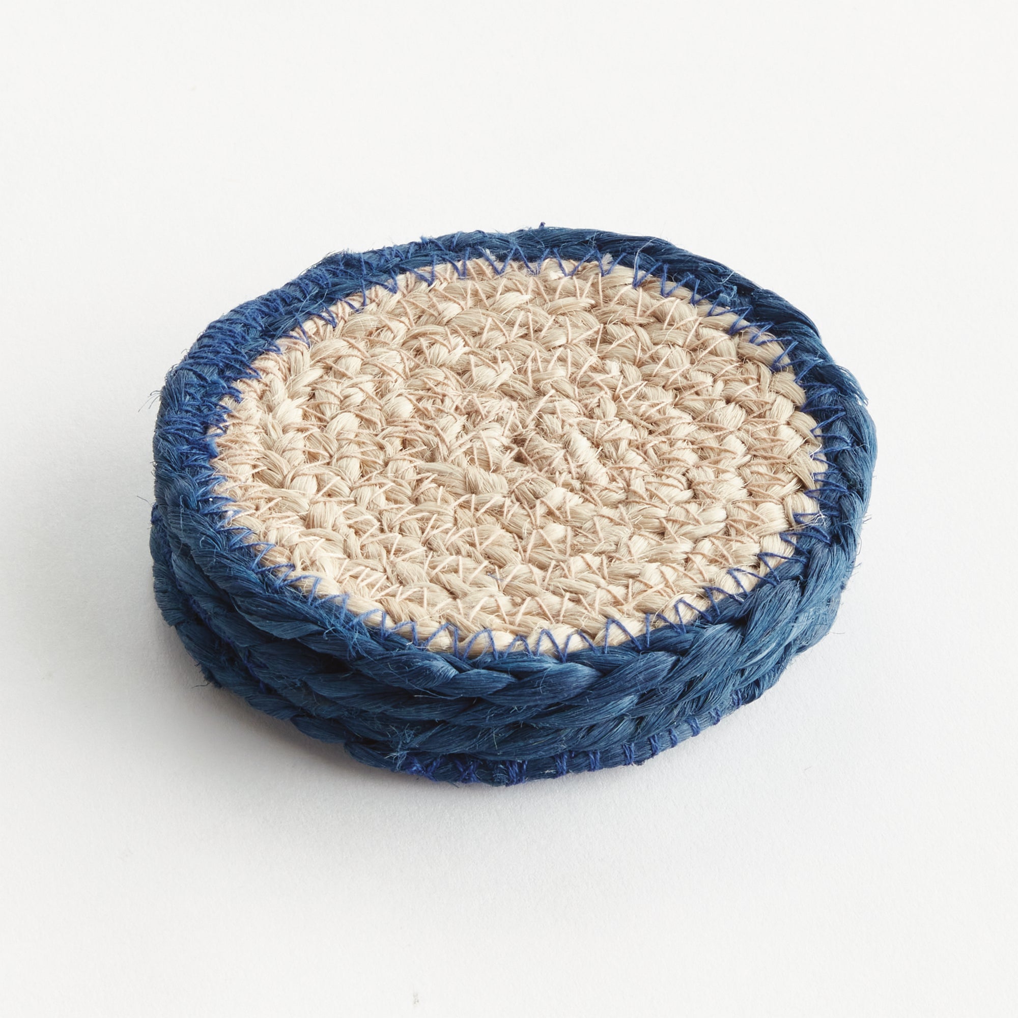 Natural Weave Coasters, Set of 4