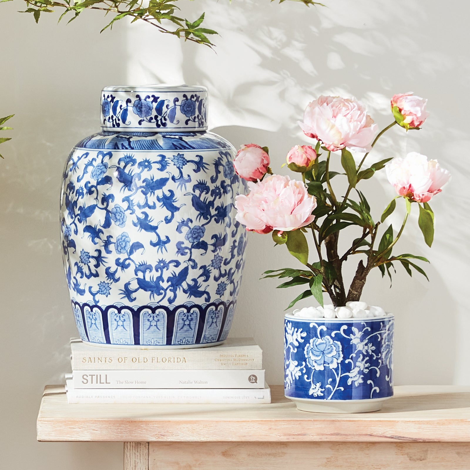 Farrow Dynasty Blossom Lidded Jar