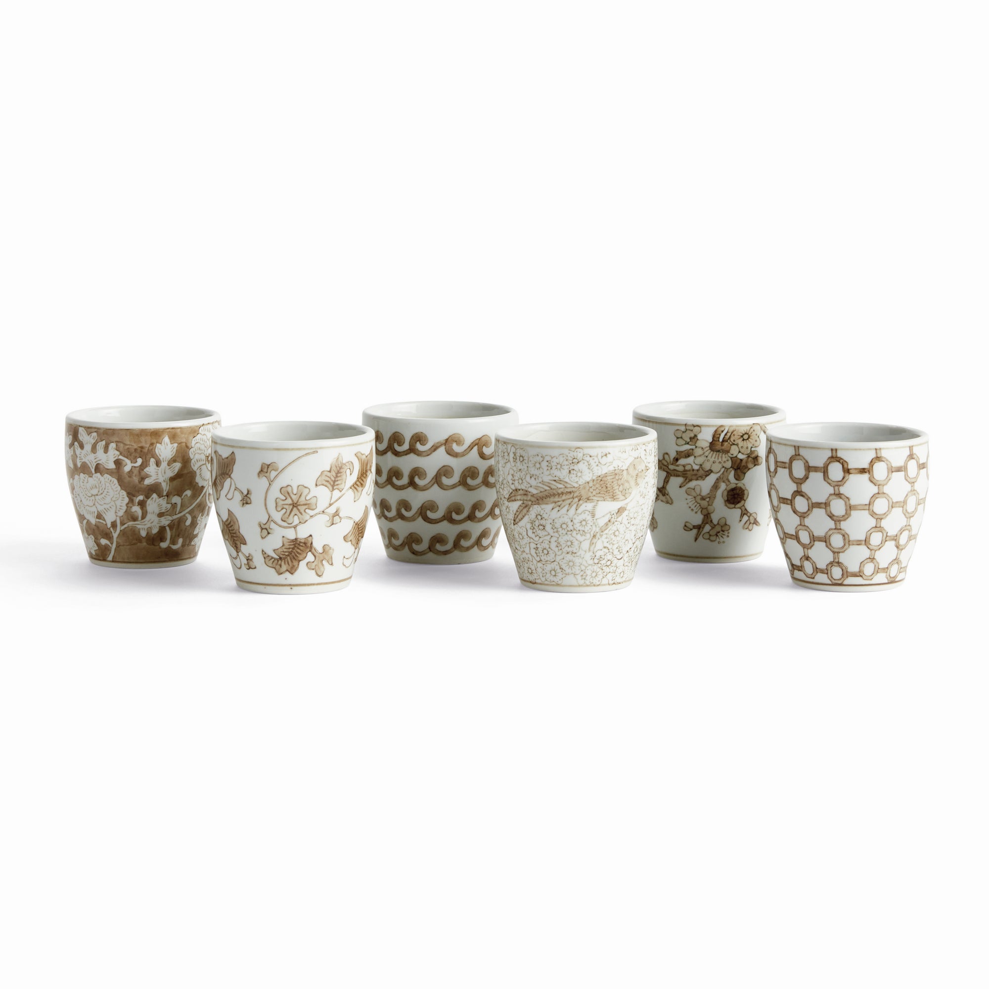 Brannock Mini Flower Pots, Set of 6