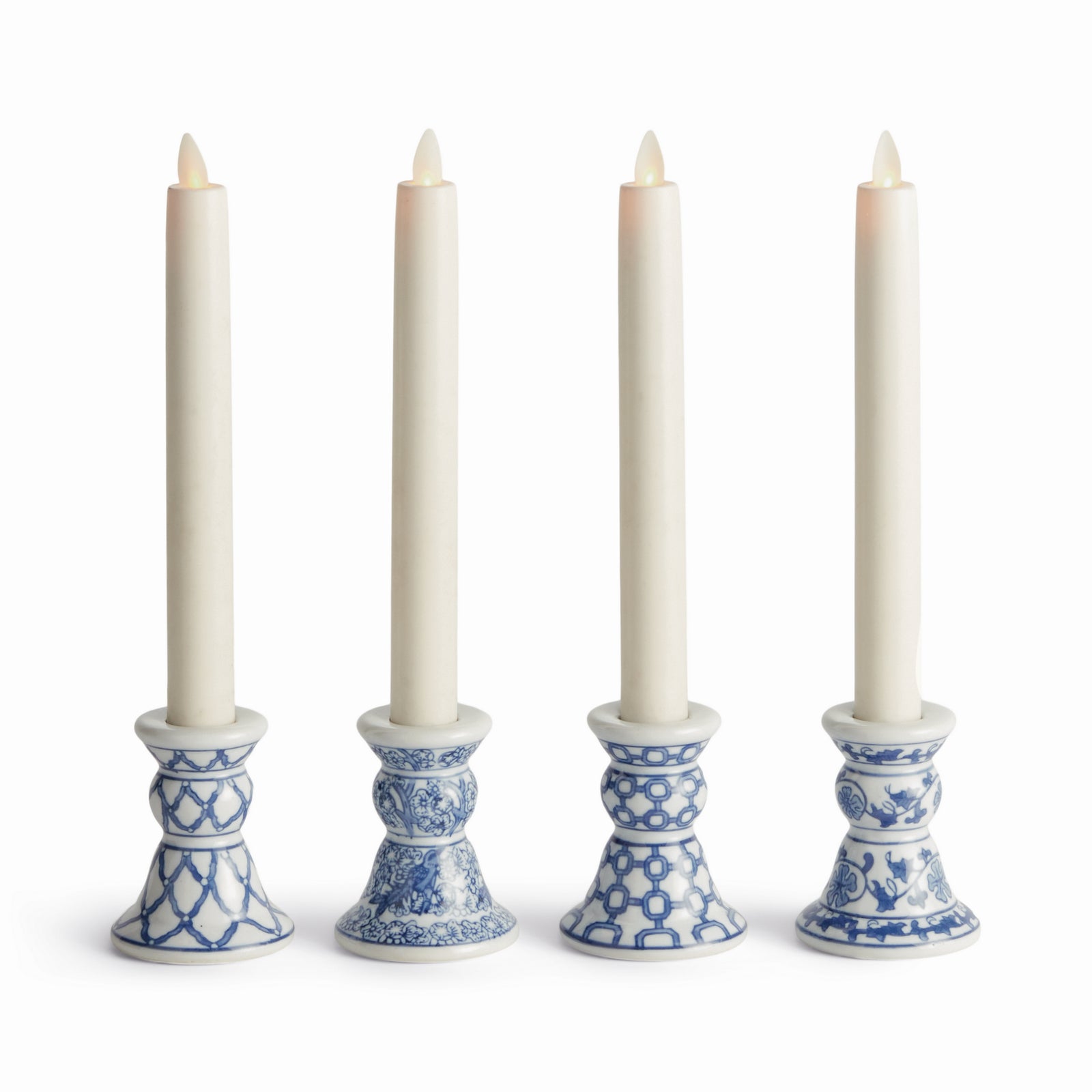 Farrow Dynasty Mini Taper Holders, Set of 4