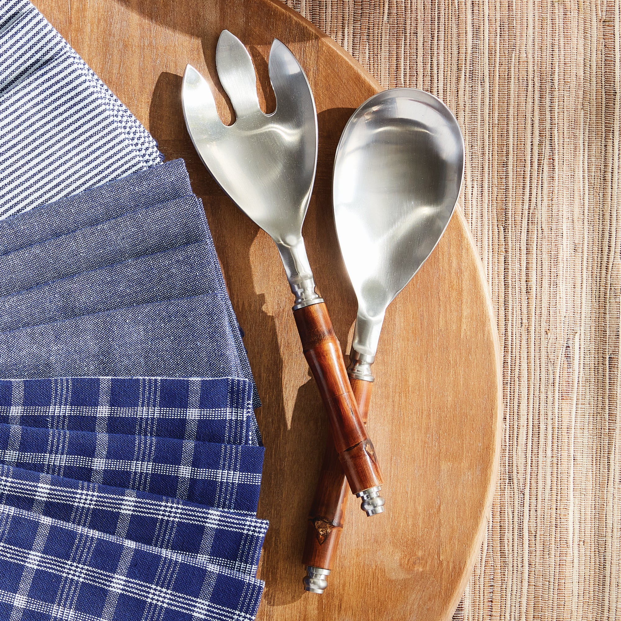 Brenda Keystone Salad Servers Set of 2