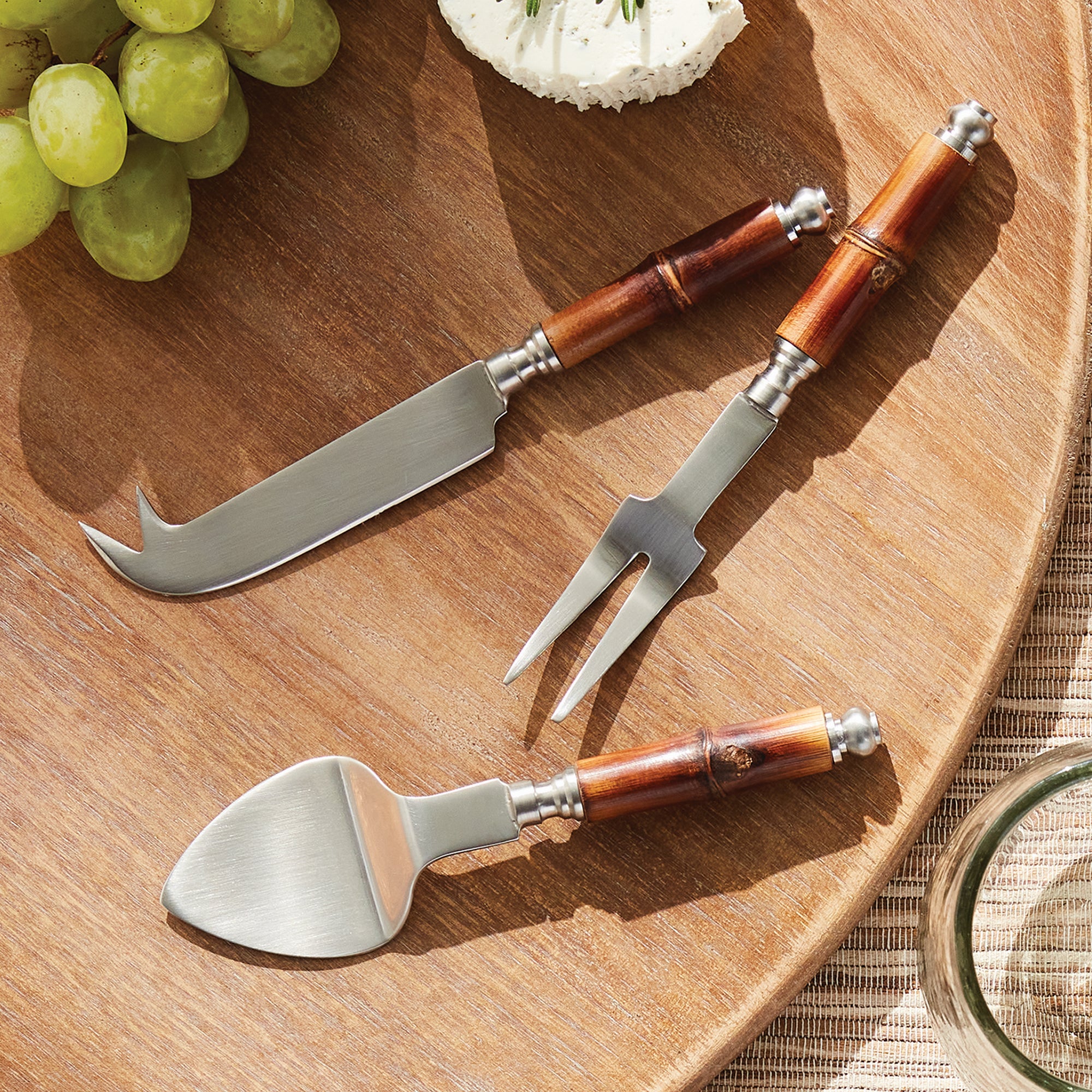 Brenda Keystone Cheese Knives Set of 4