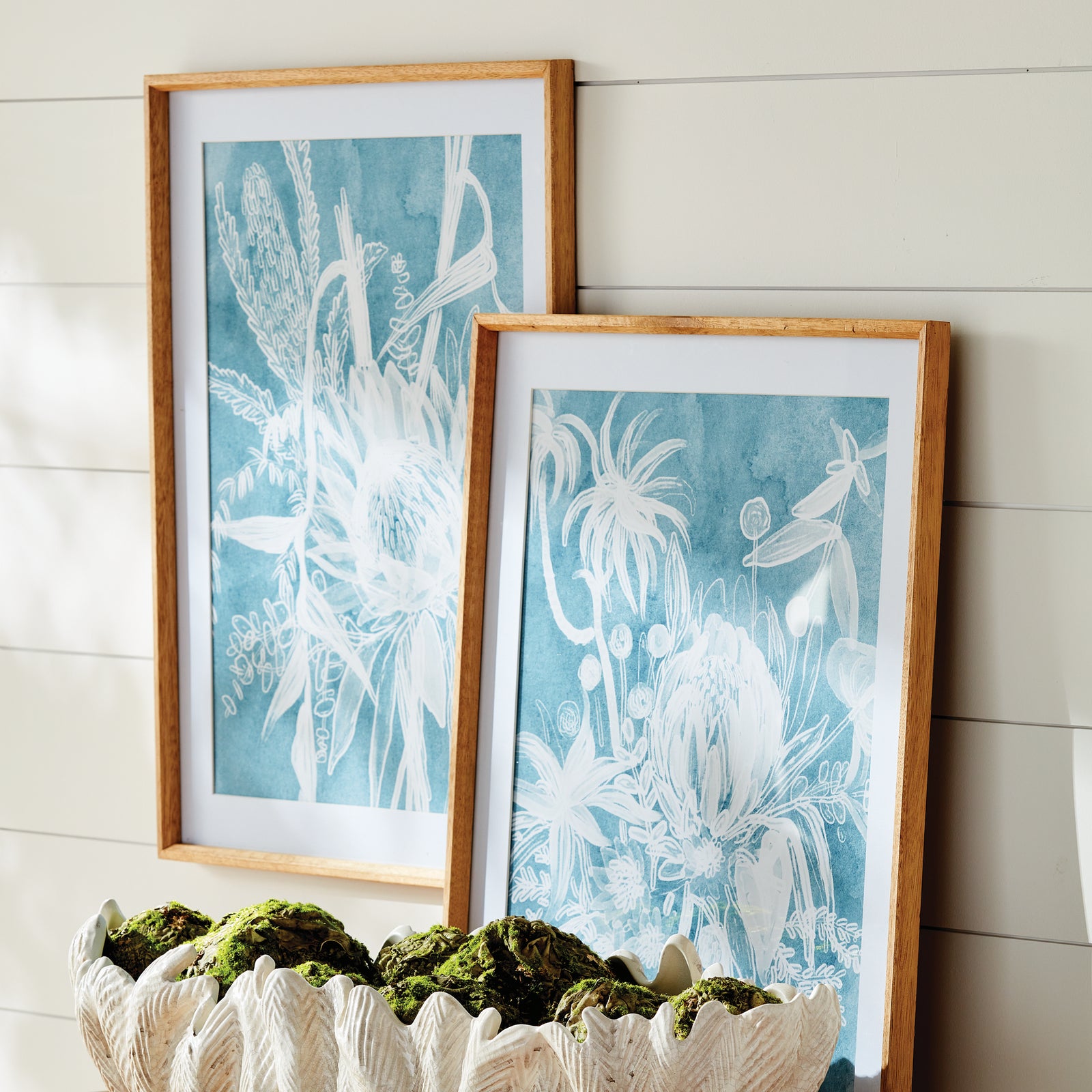Myreen Protea Abstract Prints Set of 4