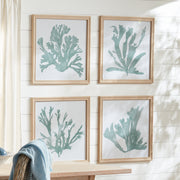 Carrie Coral Silhouettes Set of 4