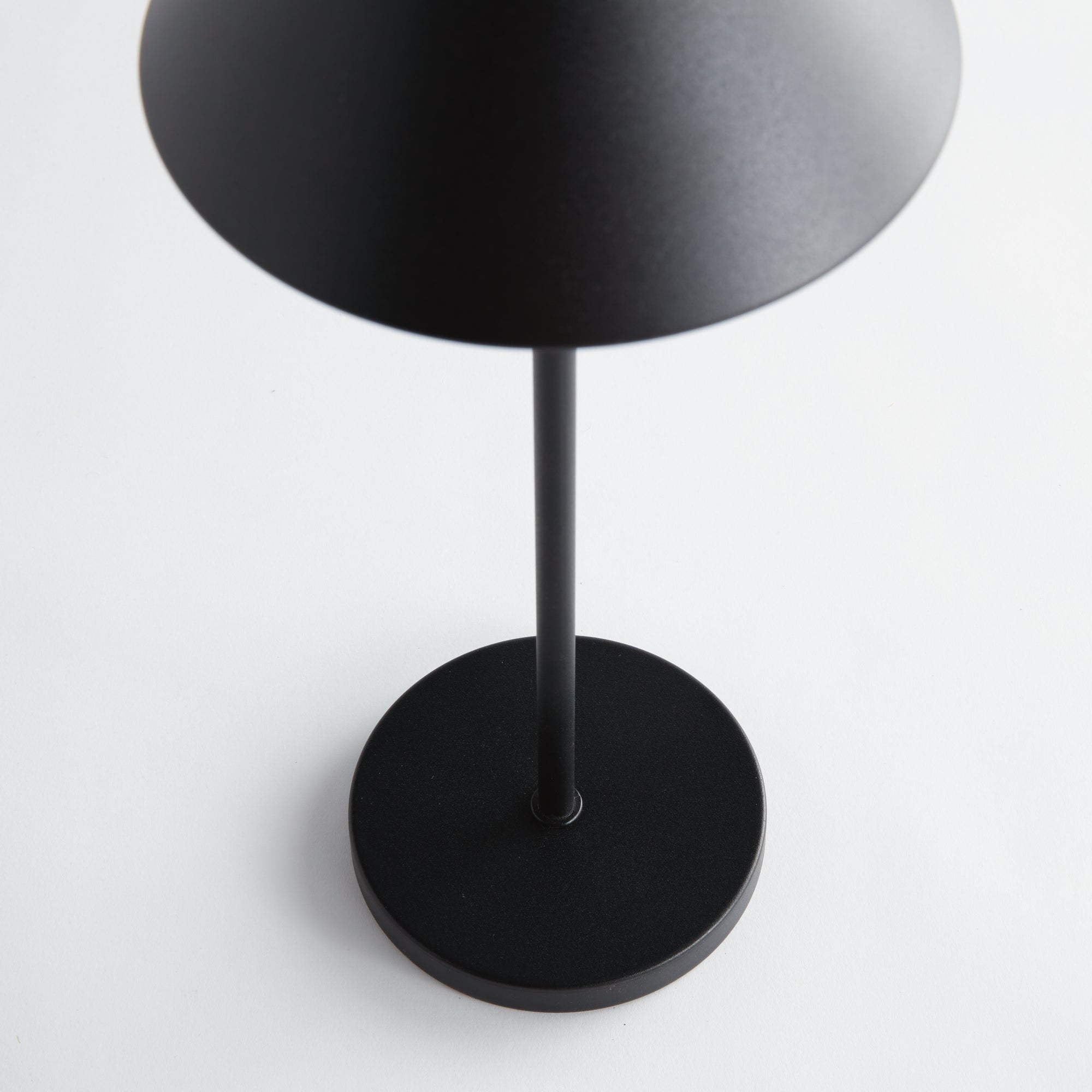 Levi Cordless Lamp Metal Shade
