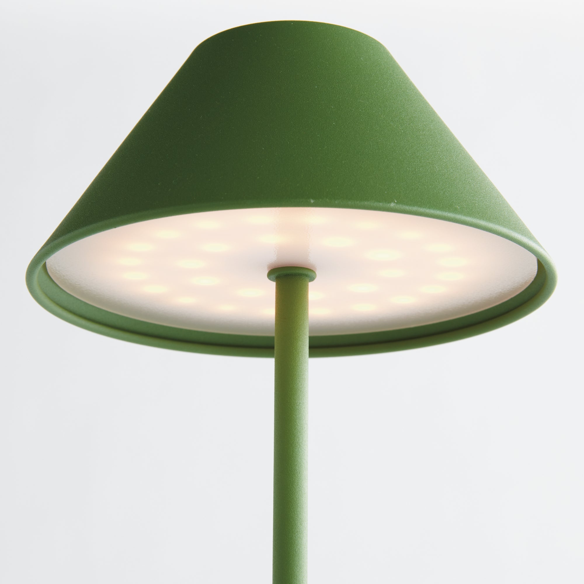 Levi Cordless Lamp Metal Shade
