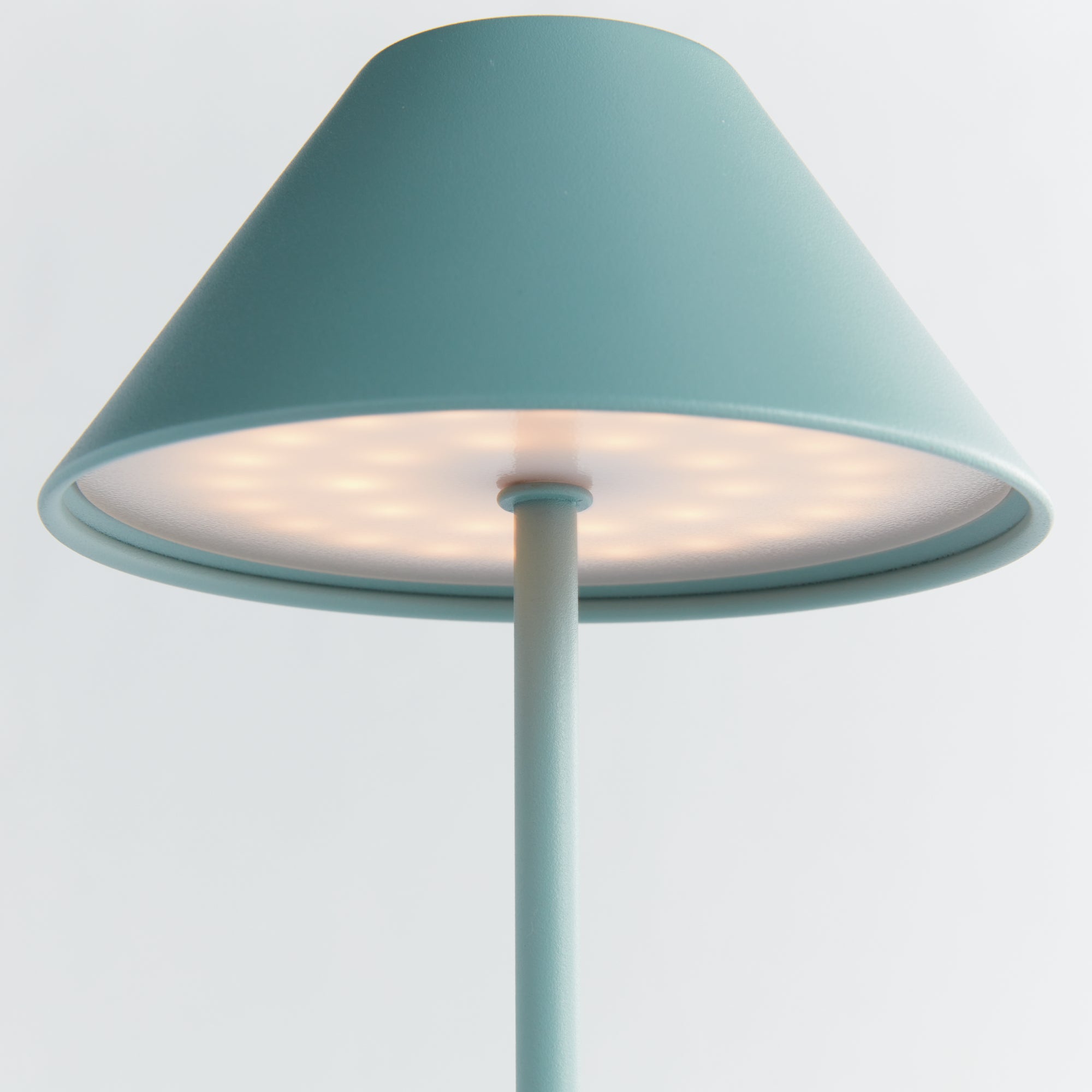 Levi Cordless Lamp Metal Shade