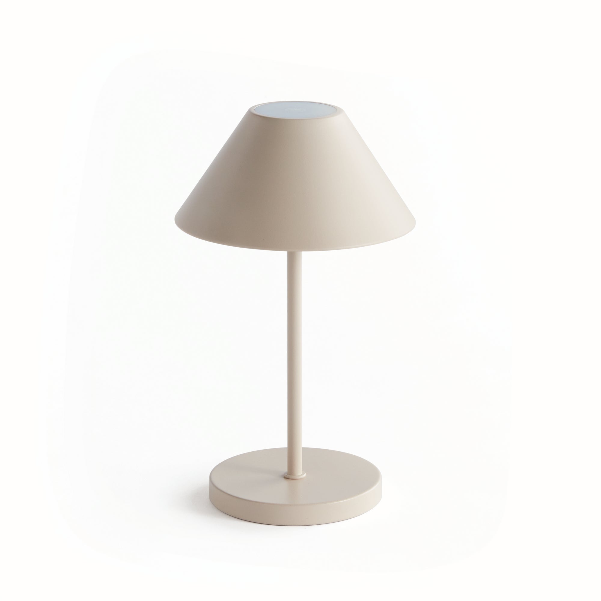 Levi Cordless Lamp Metal Shade