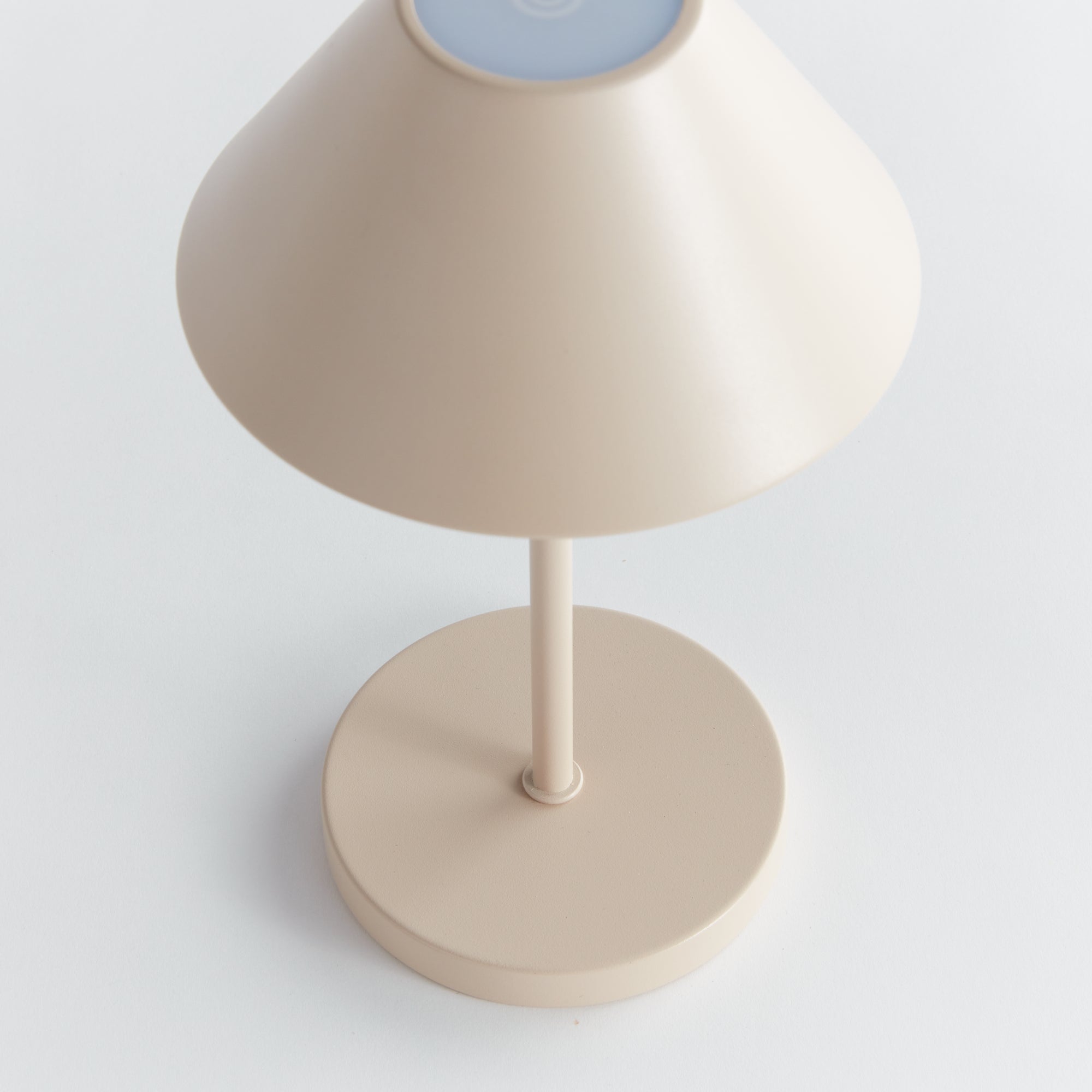 Levi Cordless Lamp Metal Shade