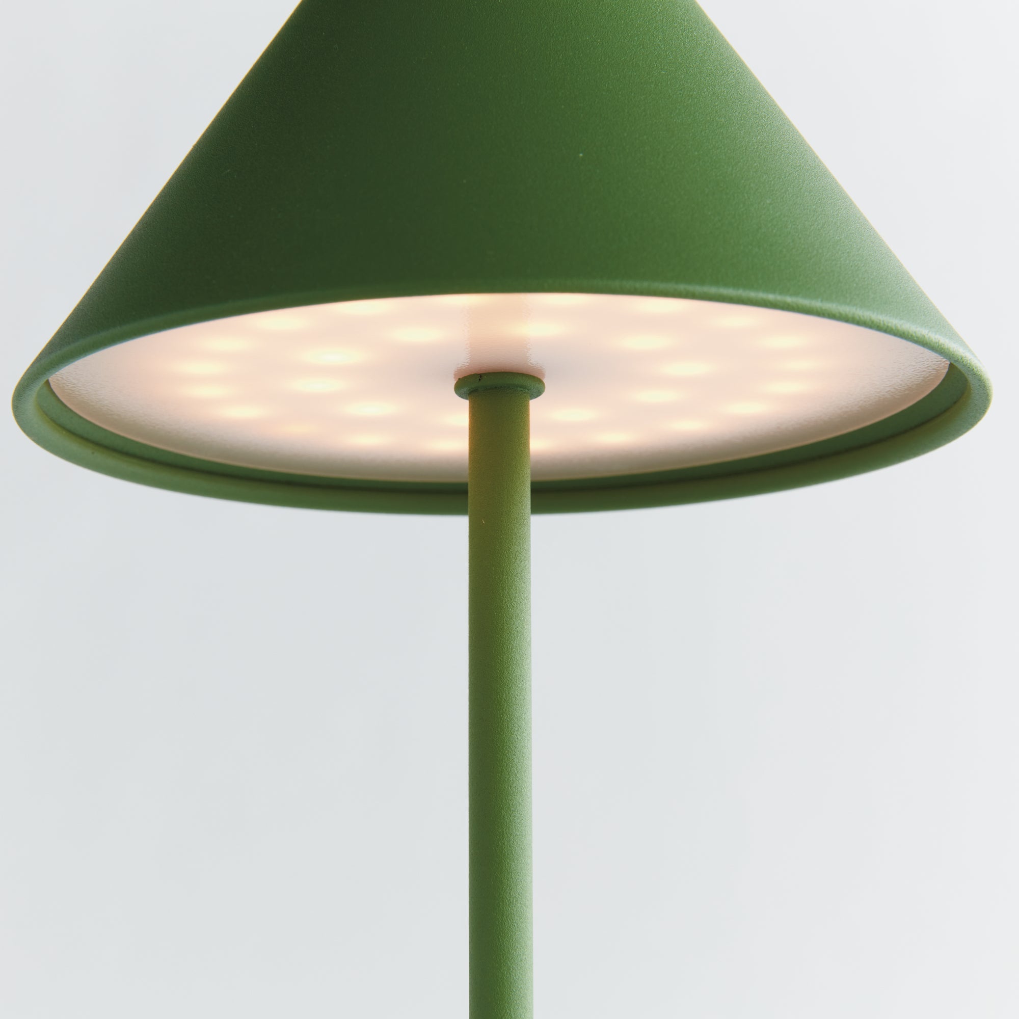 Levi Cordless Lamp Metal Shade