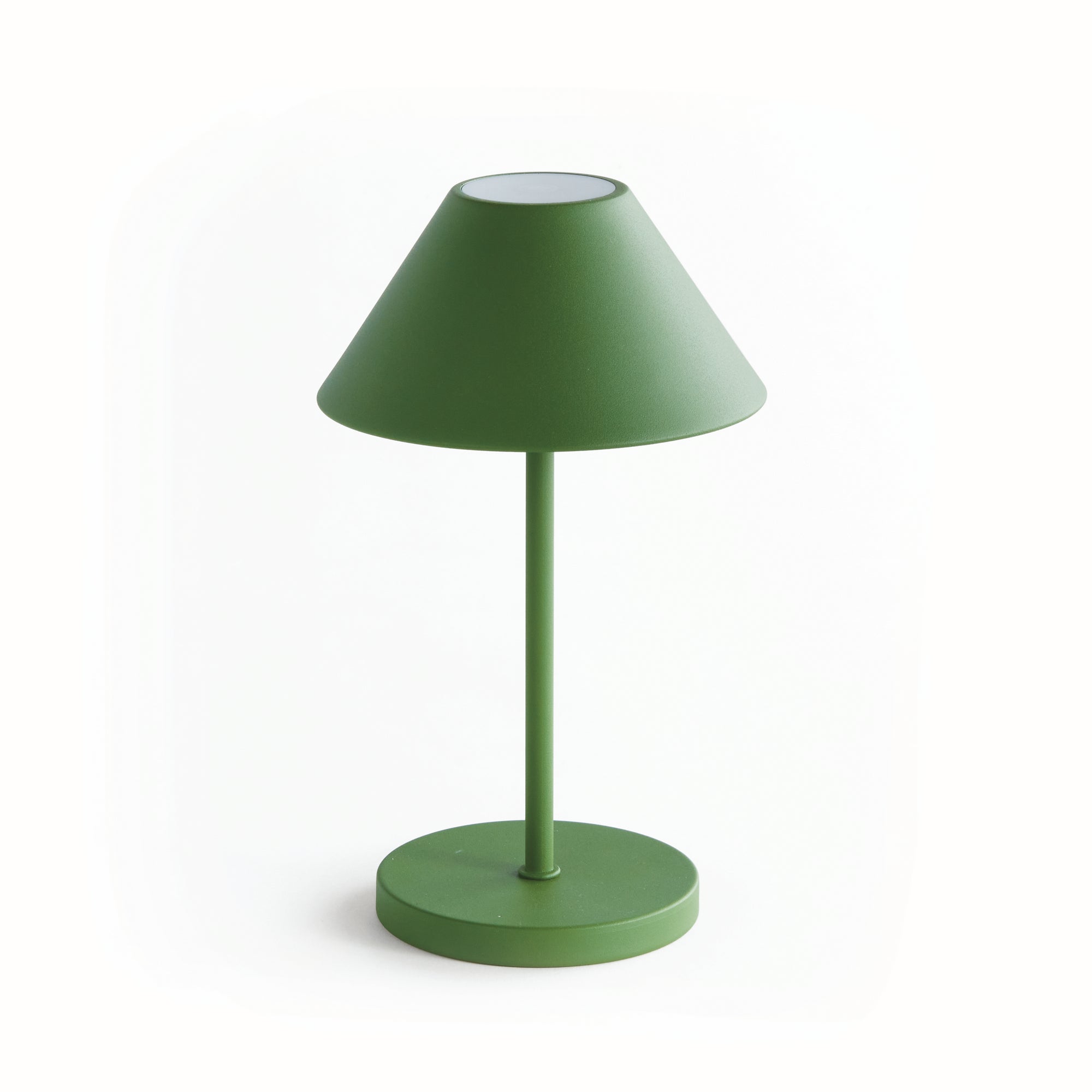 Levi Cordless Lamp Metal Shade