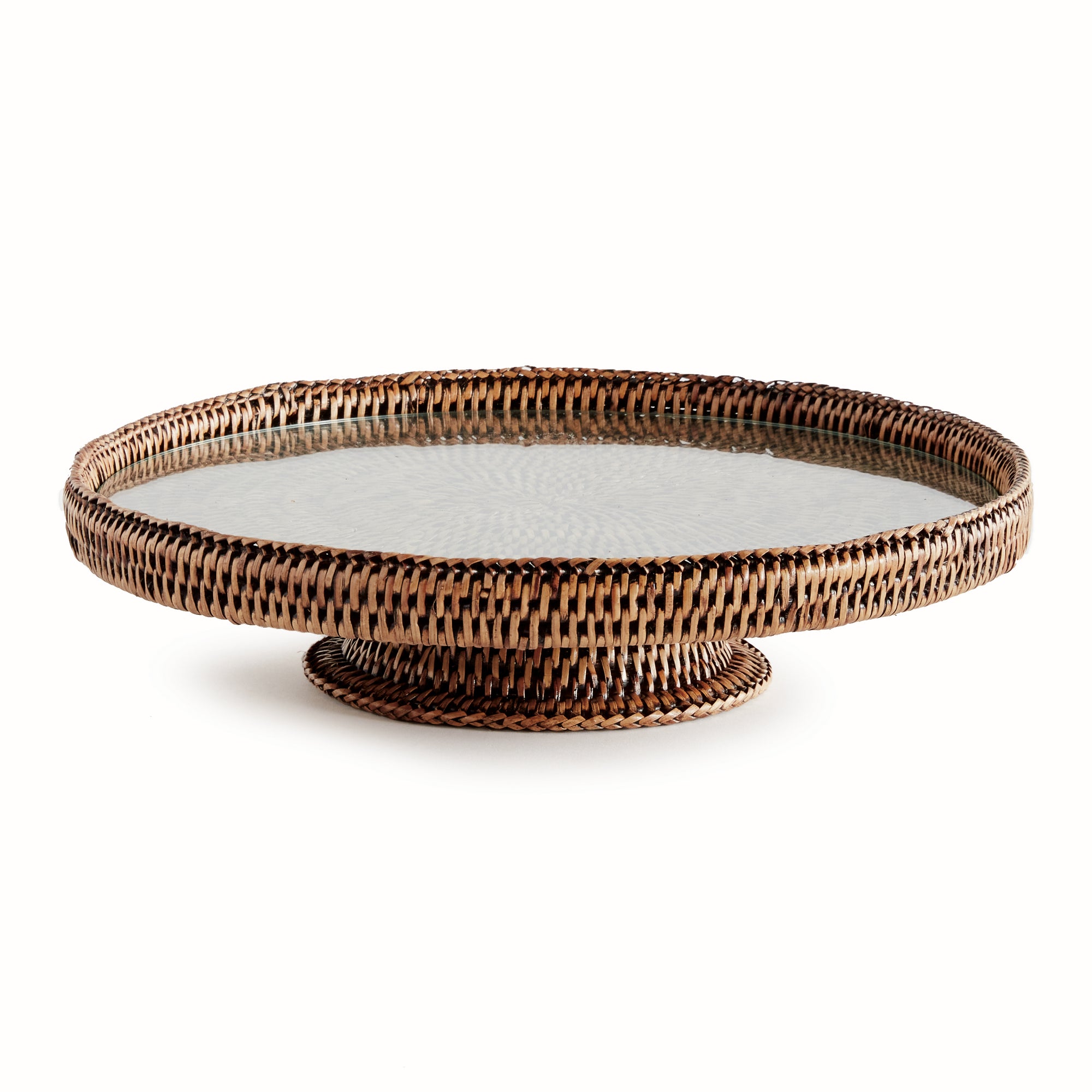 Zoe Rattan Serving Stand