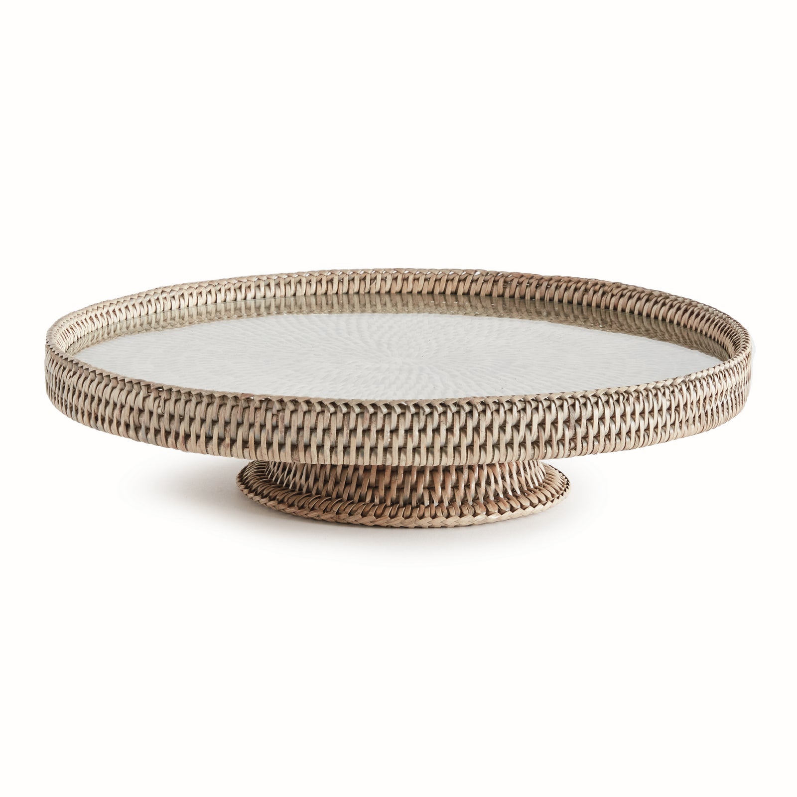 Zoe Rattan Serving Stand